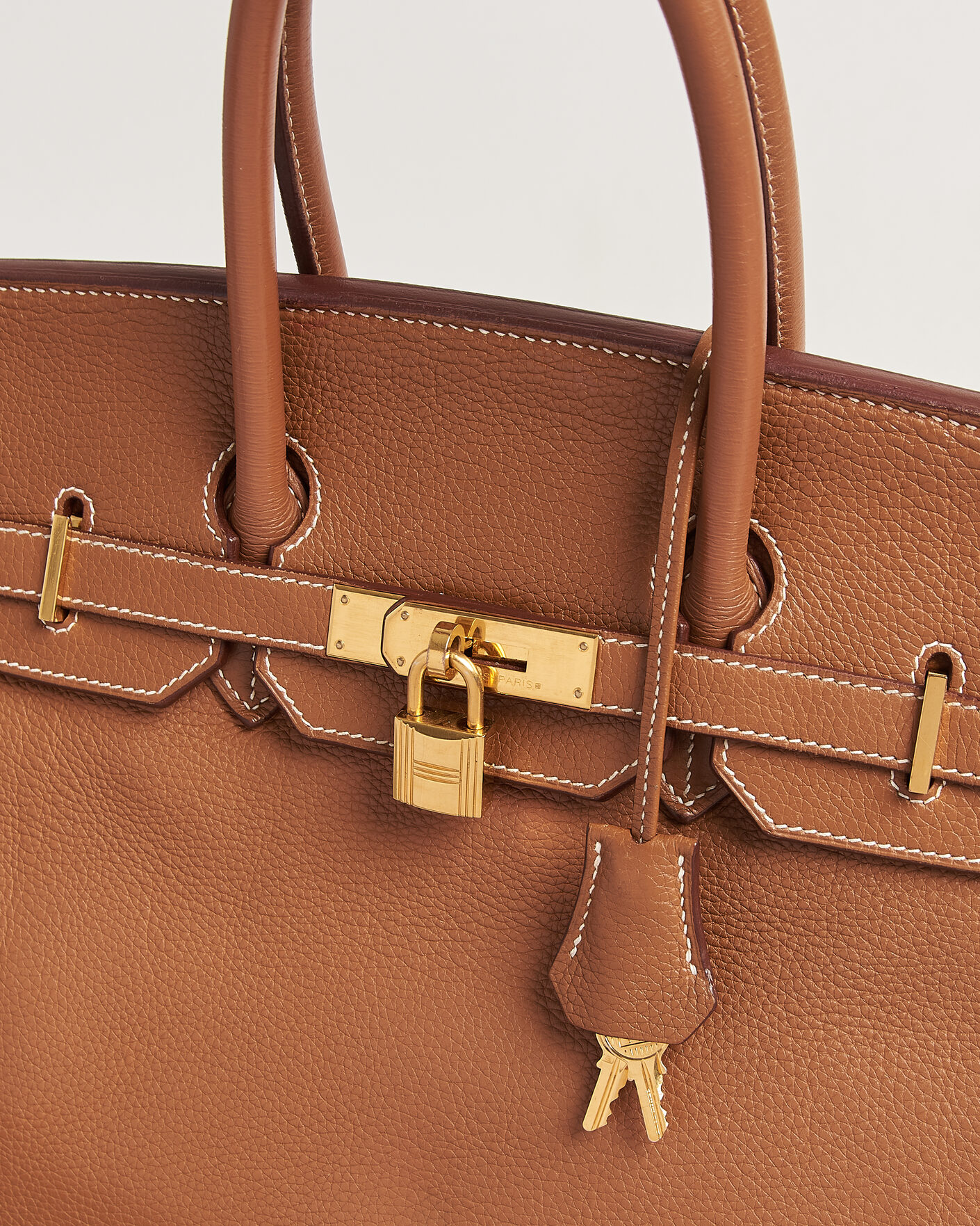 Hombres | Pre-Owned & Vintage Bags | Hermès Pre-Owned | Birkin 35 Togo Leather Gold