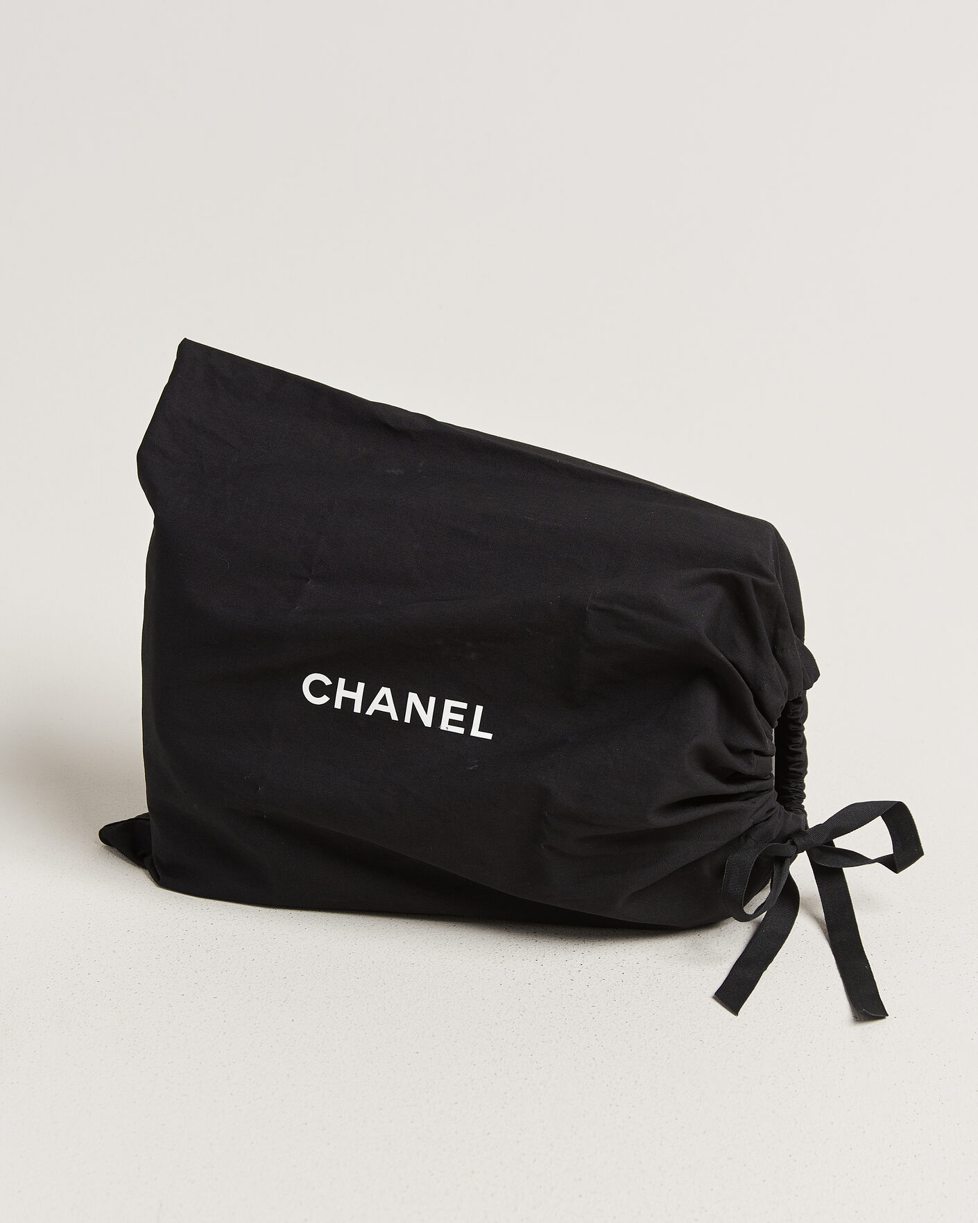 Hombres | Pre-Owned & Vintage Bags | Chanel Pre-Owned | Classic Jumbo Double Flap Bag Lambskin Black