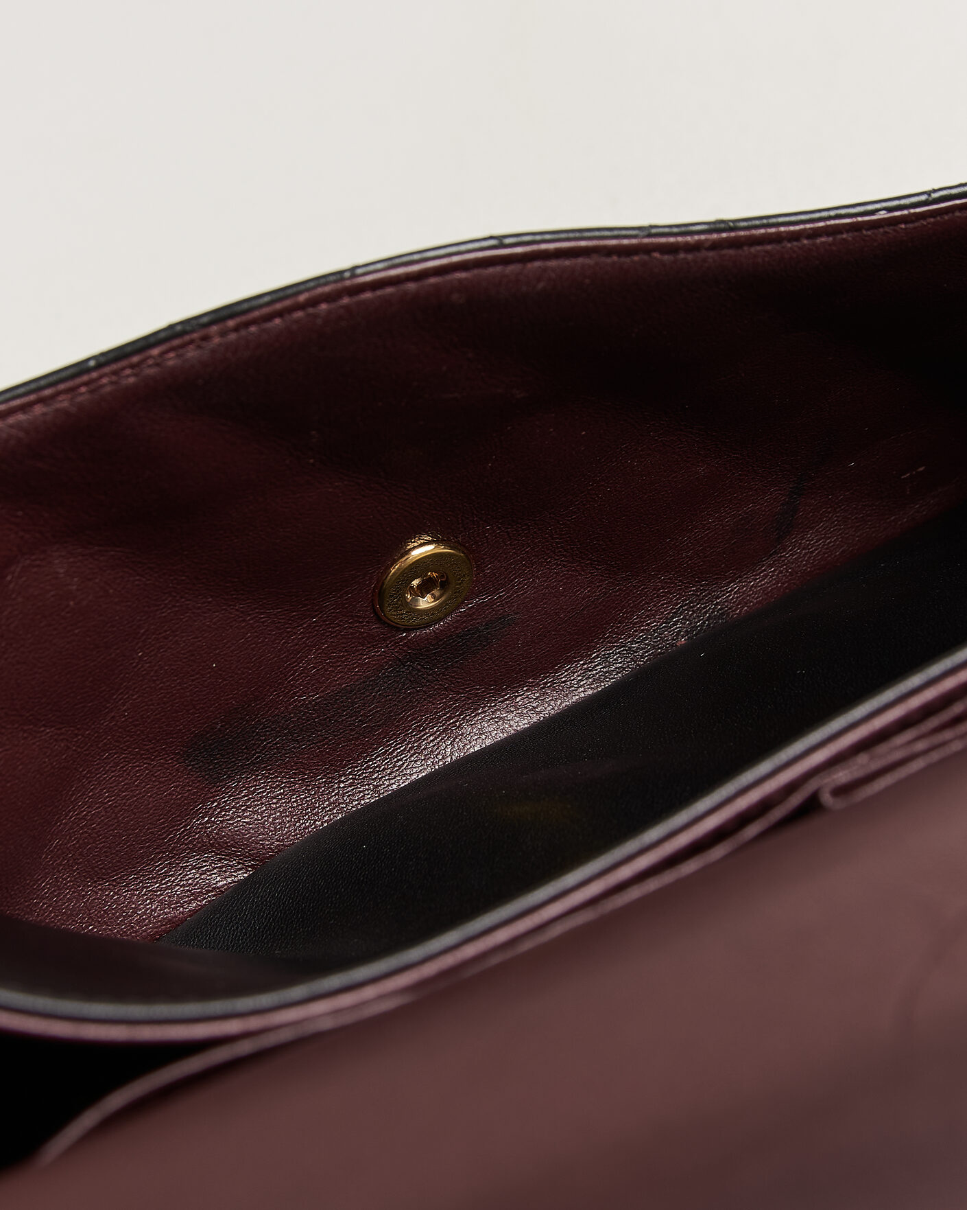 Hombres | Pre-Owned & Vintage Bags | Chanel Pre-Owned | Classic Jumbo Double Flap Bag Lambskin Black
