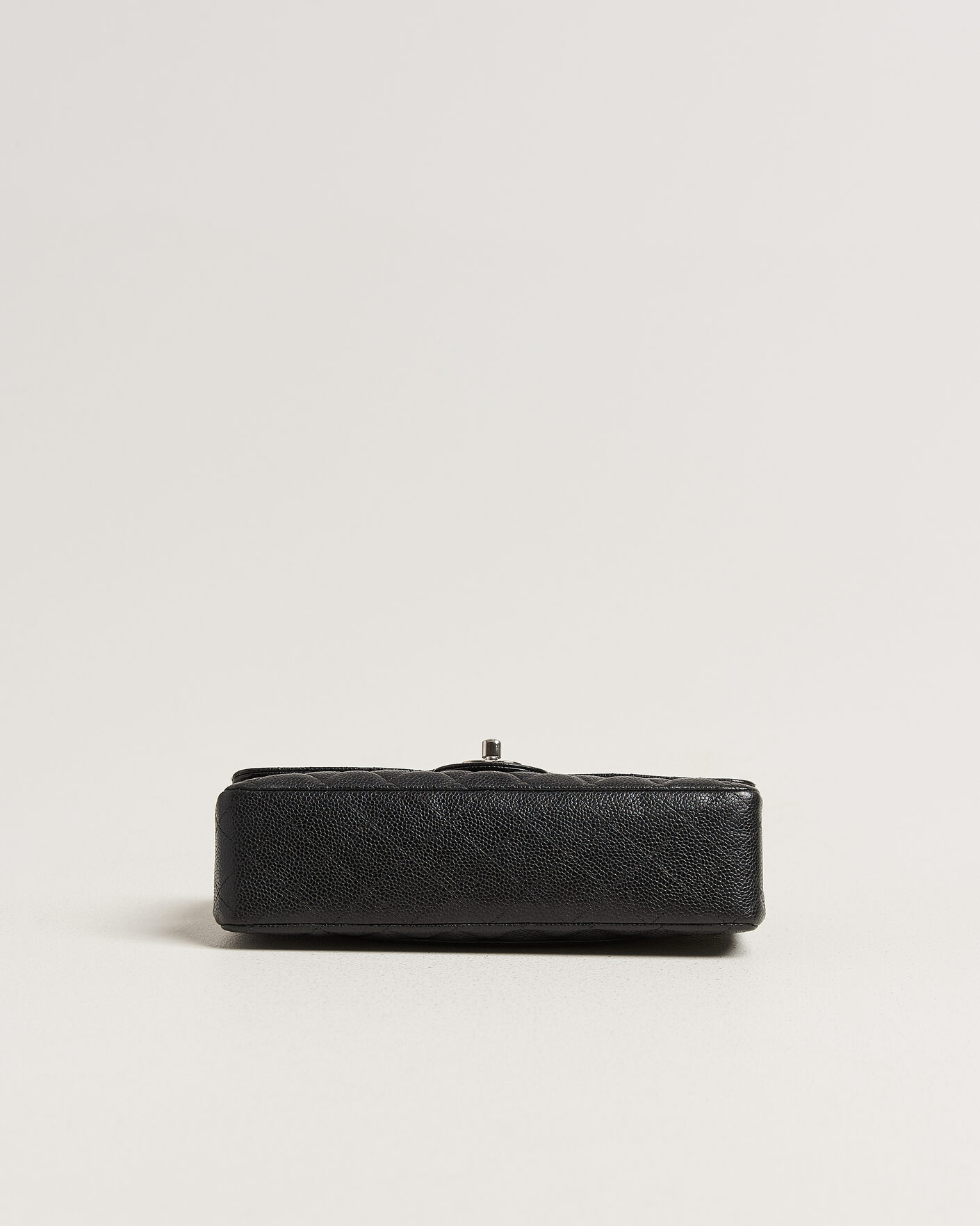 Hombres | Pre-Owned & Vintage Bags | Chanel Pre-Owned | Classic Medium Single Flap Bag Caviar Black