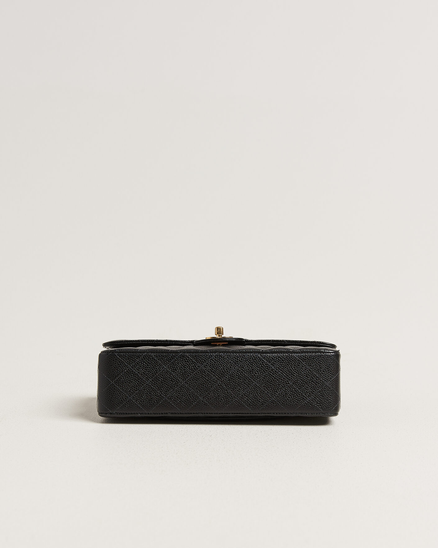 Hombres | Pre-Owned & Vintage Bags | Chanel Pre-Owned | Classic Medium Double Flap Bag Caviar Black