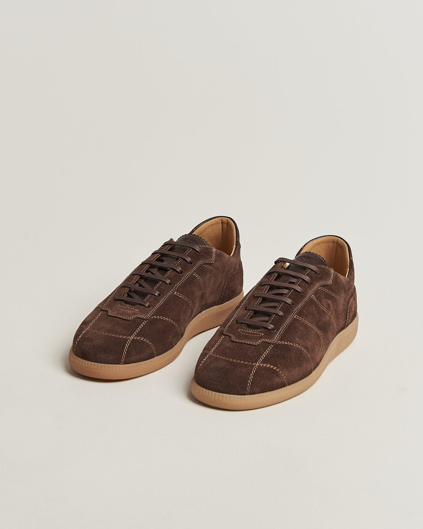Hombres | Zapatillas | CQP | Stillo Suede Sneaker Dark Brown