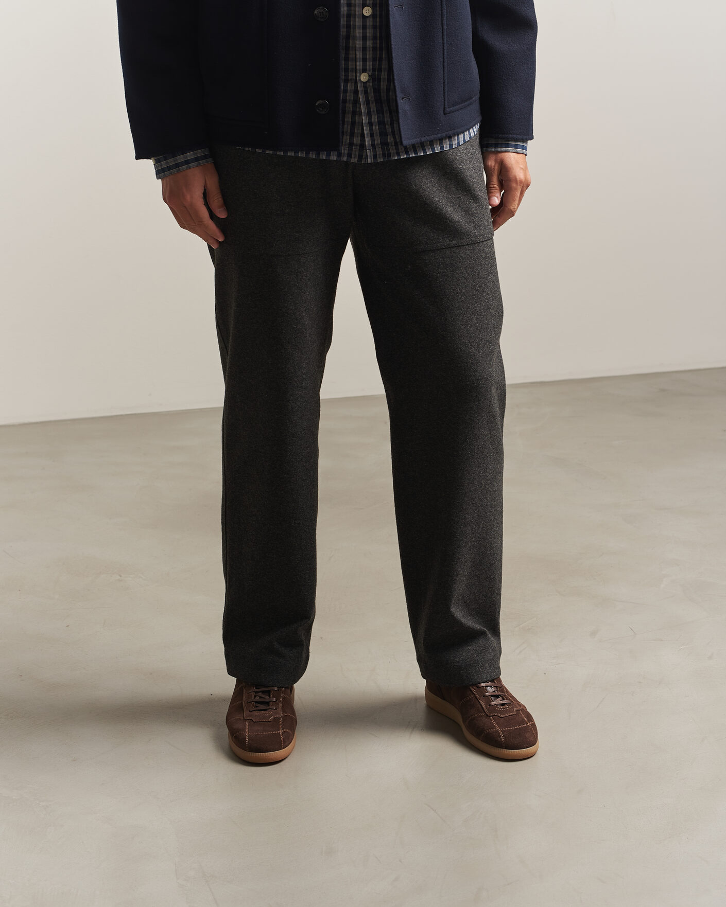 Hombres | Zapatillas | CQP | Stillo Suede Sneaker Dark Brown