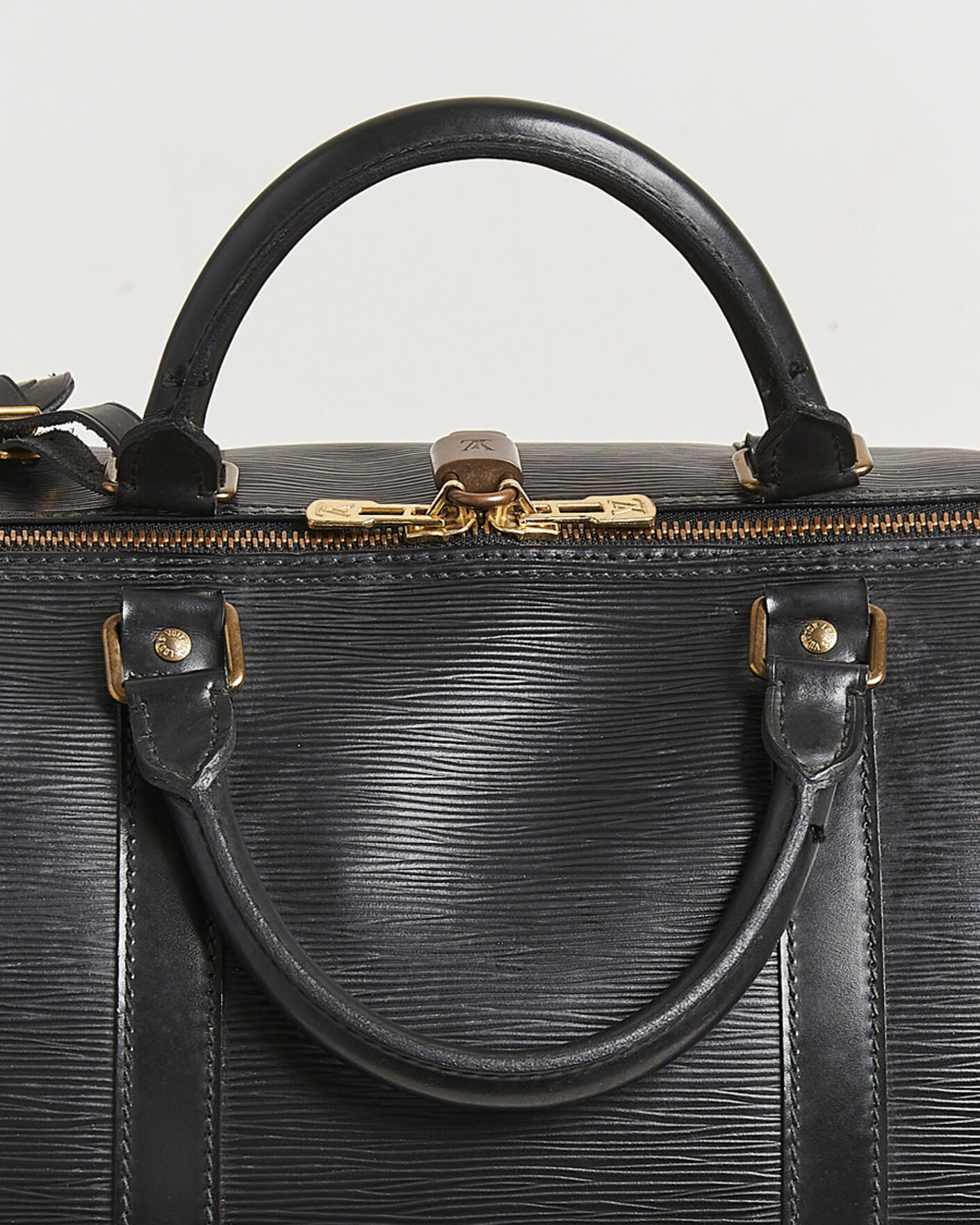 Hombres | Pre-Owned & Vintage Bags | Louis Vuitton Pre-Owned | Keepall 60 Epi Leather Black