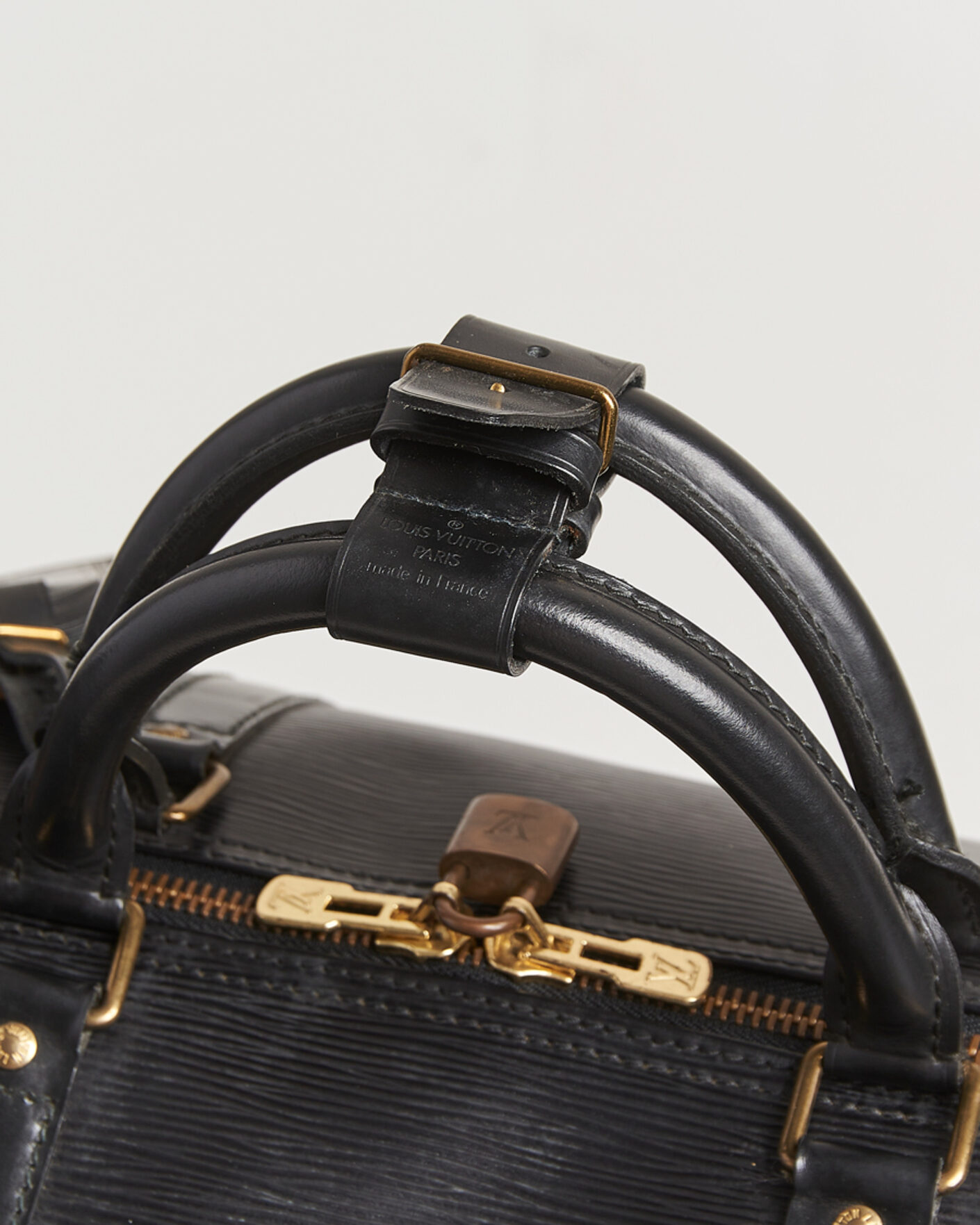 Hombres | Pre-Owned & Vintage Bags | Louis Vuitton Pre-Owned | Keepall 60 Epi Leather Black