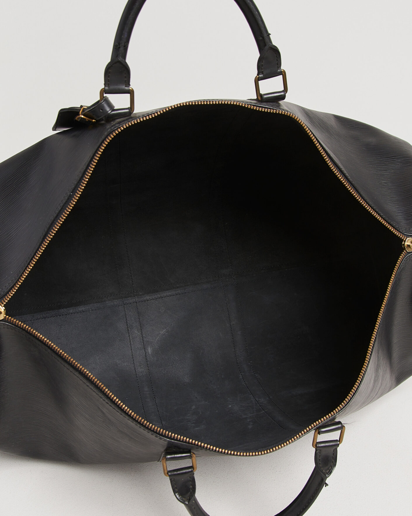 Hombres | Pre-Owned & Vintage Bags | Louis Vuitton Pre-Owned | Keepall 60 Epi Leather Black