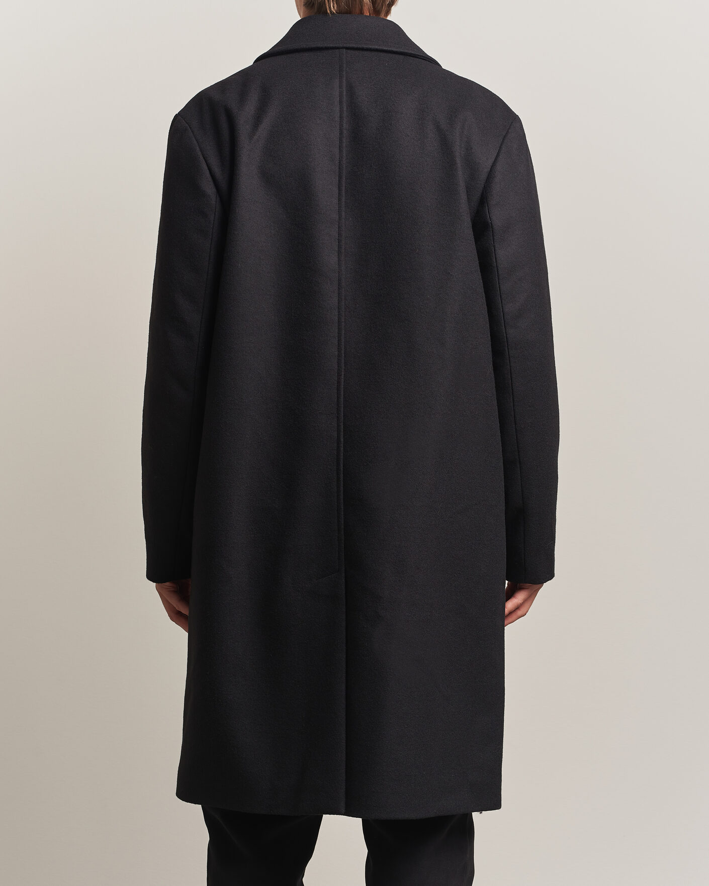 Hombres | Abrigos y chaquetas | A Day's March | Shamrock Wool Car Coat Black