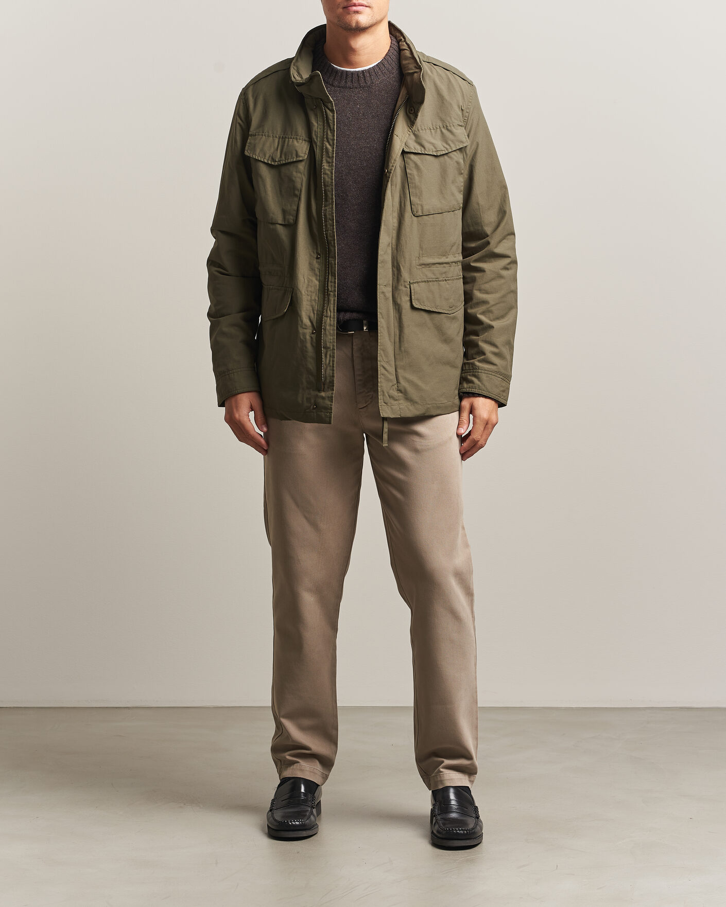 Hombres | Abrigos y chaquetas | A Day's March | Barnett M65 Jacket Olive
