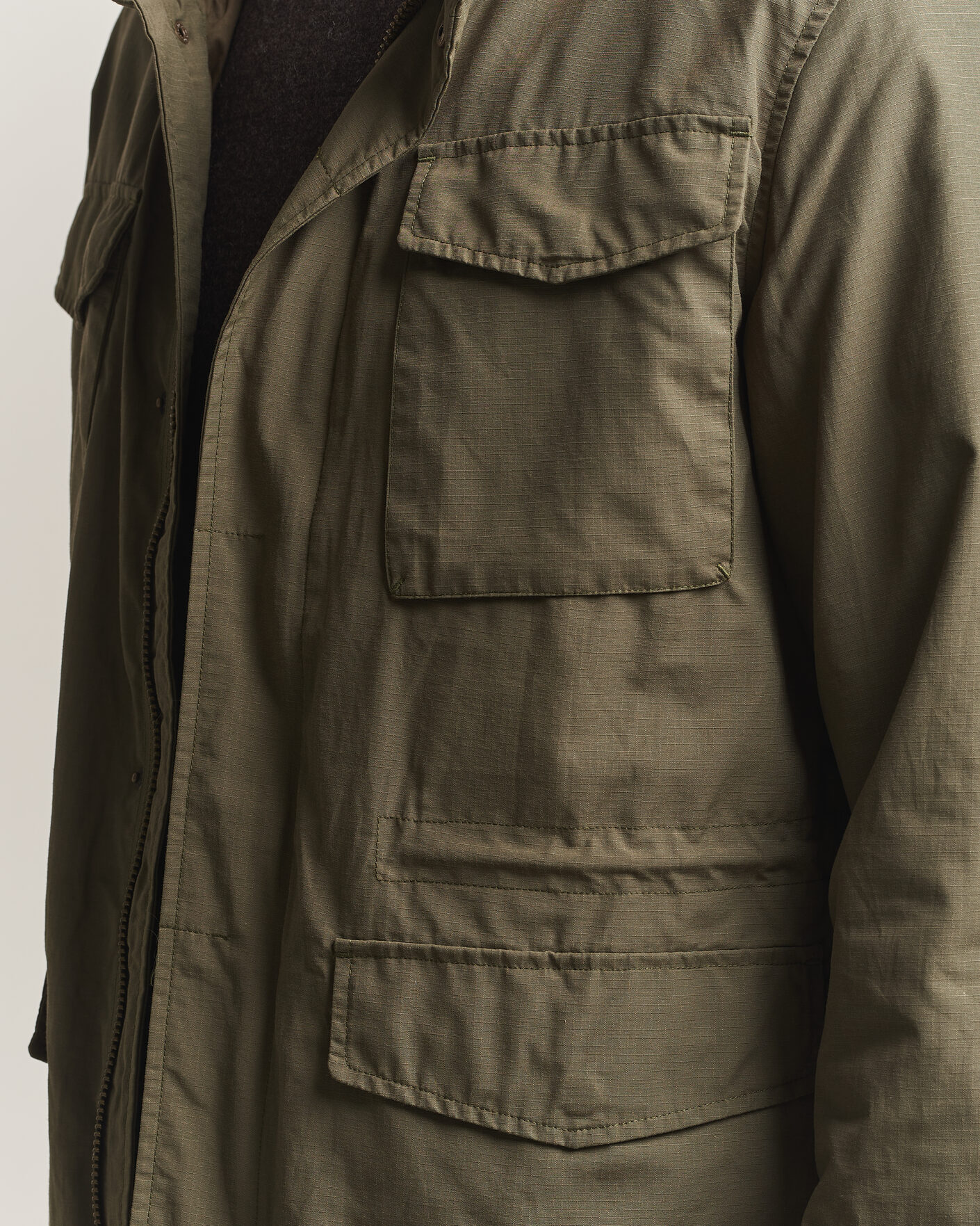 Hombres | Abrigos y chaquetas | A Day's March | Barnett M65 Jacket Olive