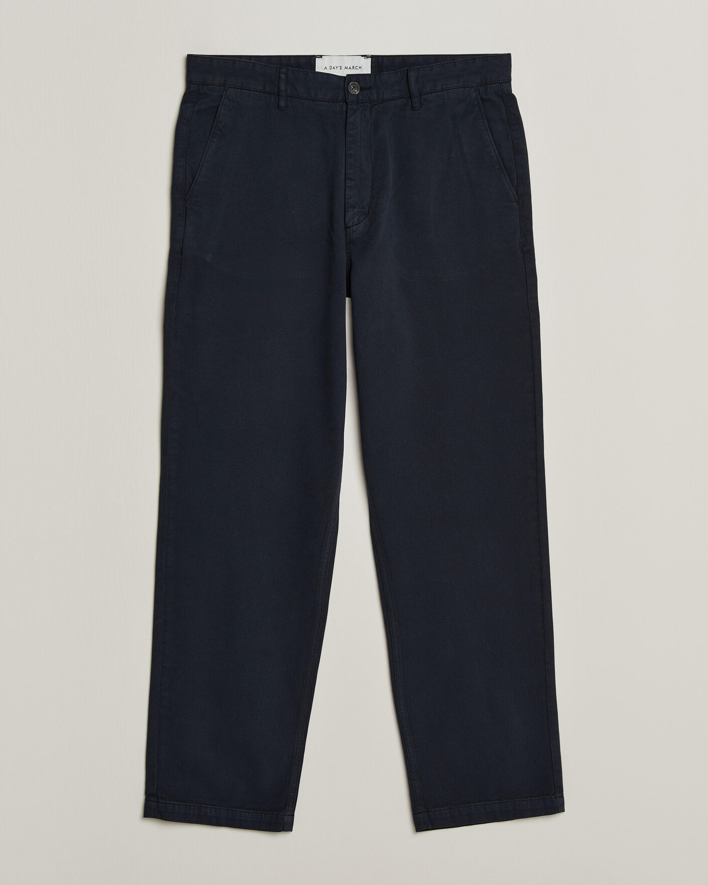 Hombres | Pantalones | A Day's March | Redwood Cotton Chinos Navy