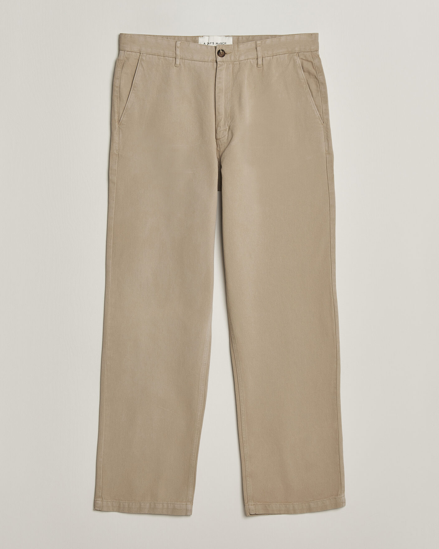 Hombres | Pantalones | A Day's March | Redwood Cotton Chinos Khaki