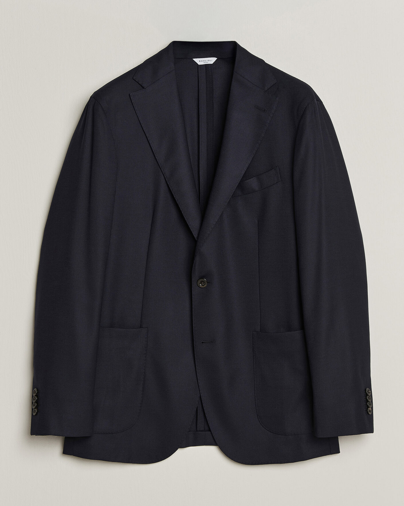 Hombres | Blazers | Boglioli for Care of Carl | Boglioli K Jacket Exclusive Hopsack Blazer Navy