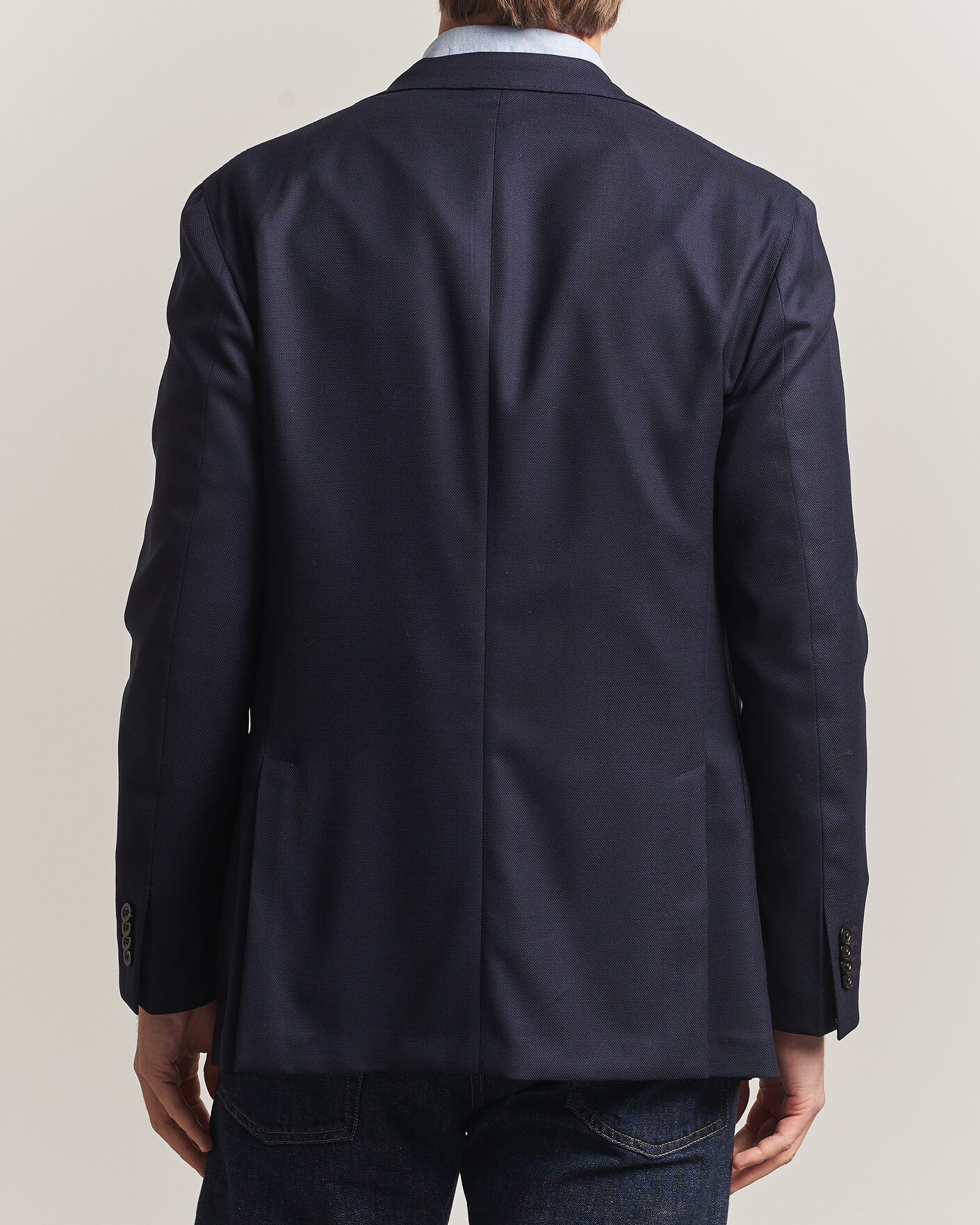 Hombres | Blazers | Boglioli for Care of Carl | Boglioli K Jacket Exclusive Hopsack Blazer Navy