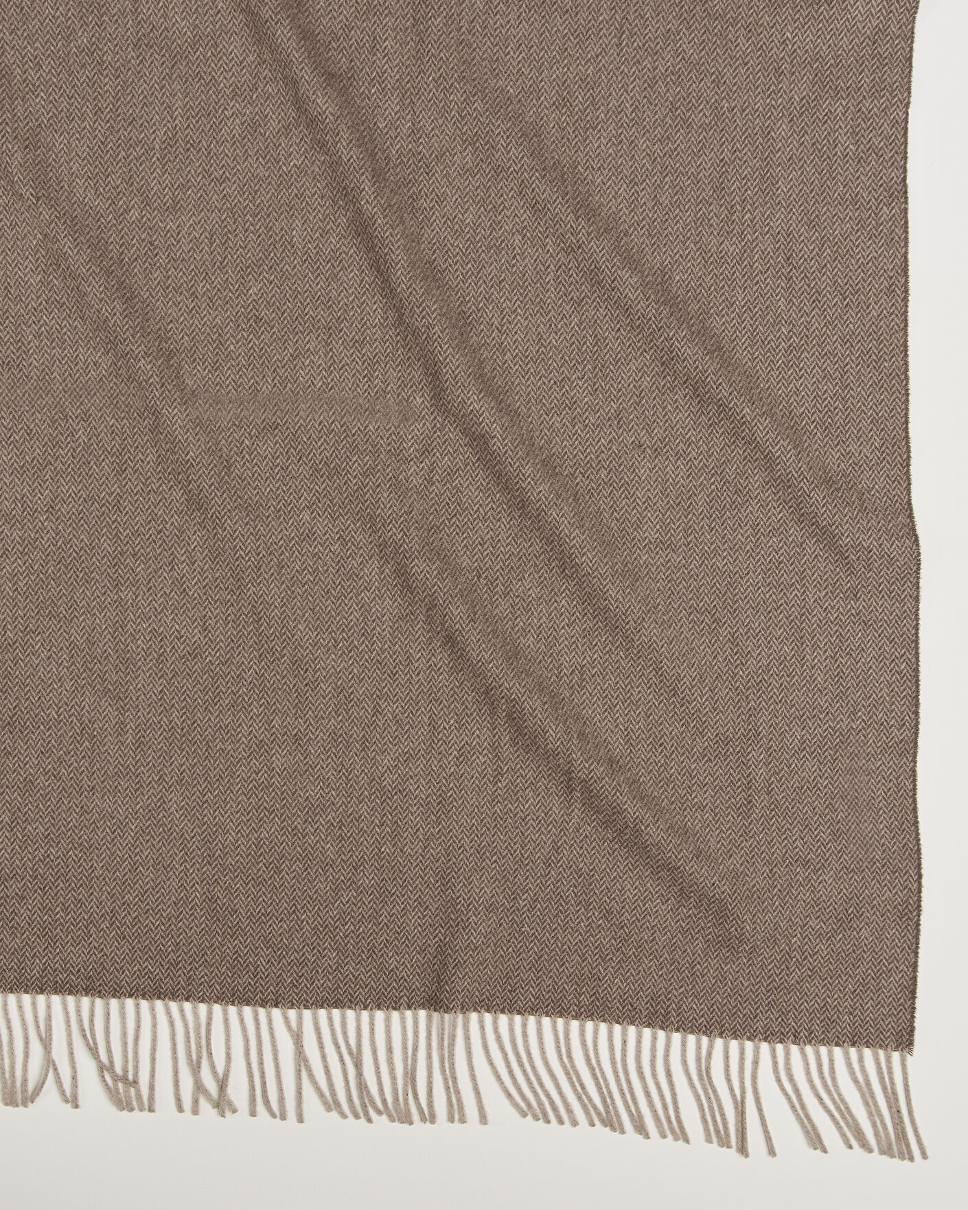 Hombres | Telas | Ralph Lauren Home | Jax Wool/Cashmere Throw Blanket Chocolate Brown