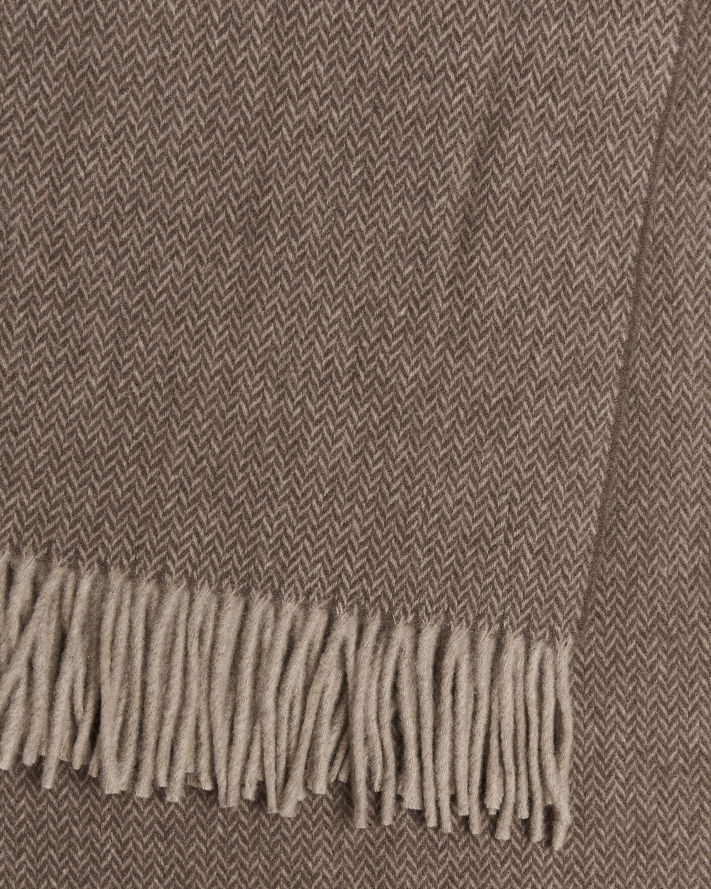 Hombres | Telas | Ralph Lauren Home | Jax Wool/Cashmere Throw Blanket Chocolate Brown