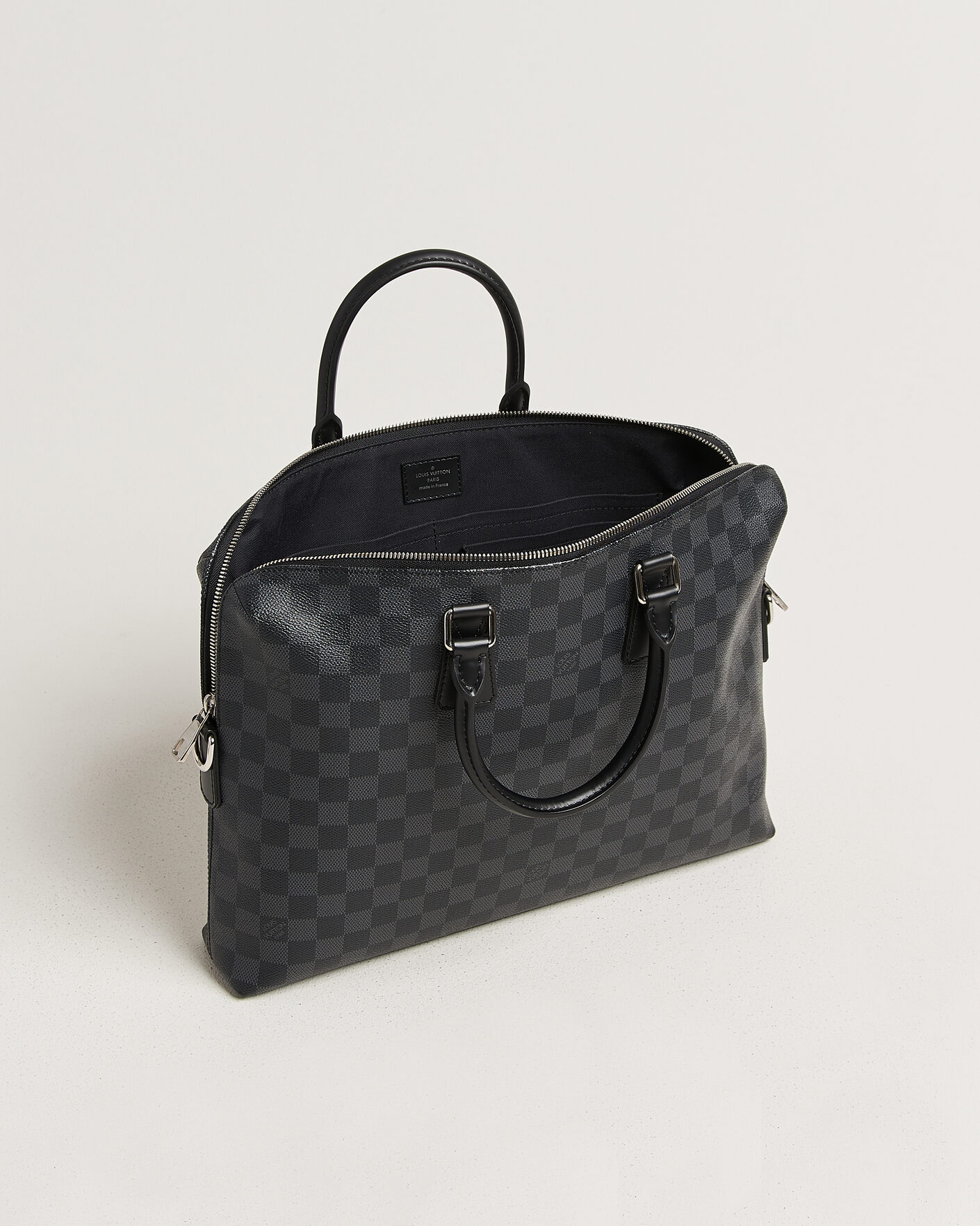 Hombres | Pre-Owned & Vintage Bags | Louis Vuitton Pre-Owned | Porte Documents Bag Damier Graphite