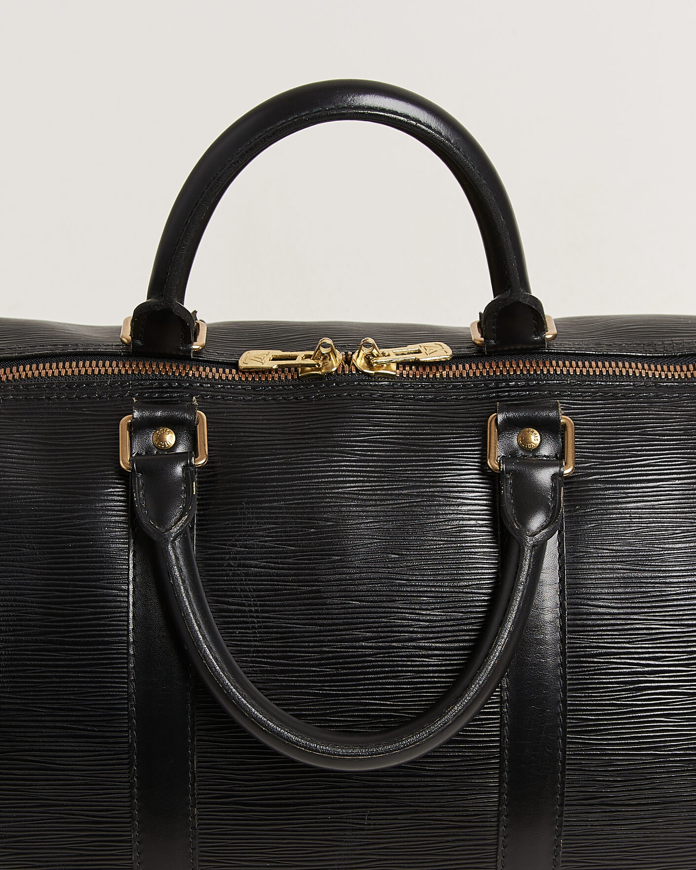 Hombres | Pre-Owned & Vintage Bags | Louis Vuitton Pre-Owned | Keepall 50 Epi Leather Black