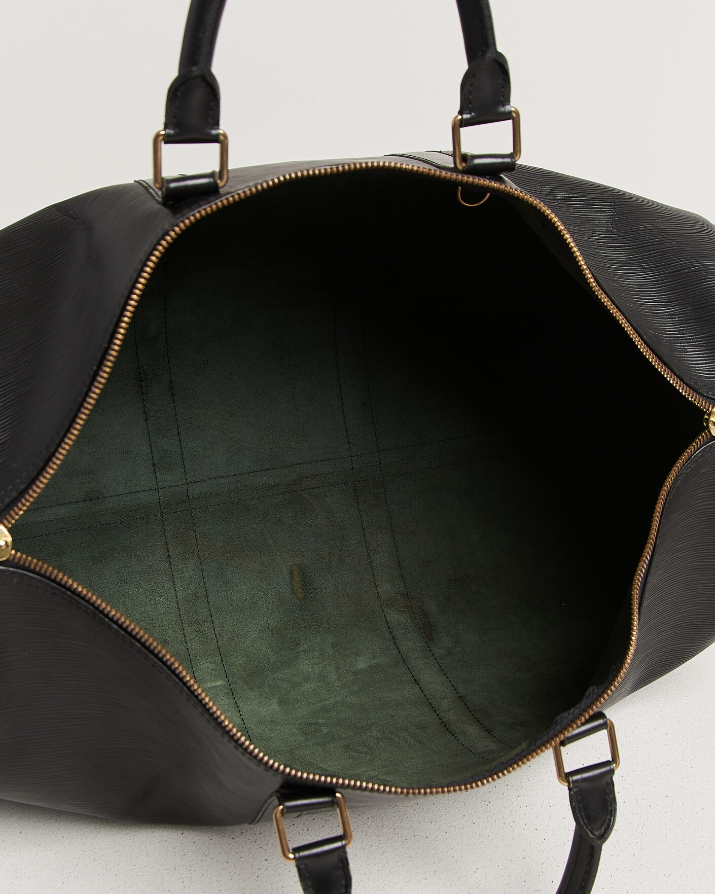 Hombres | Pre-Owned & Vintage Bags | Louis Vuitton Pre-Owned | Keepall 50 Epi Leather Black