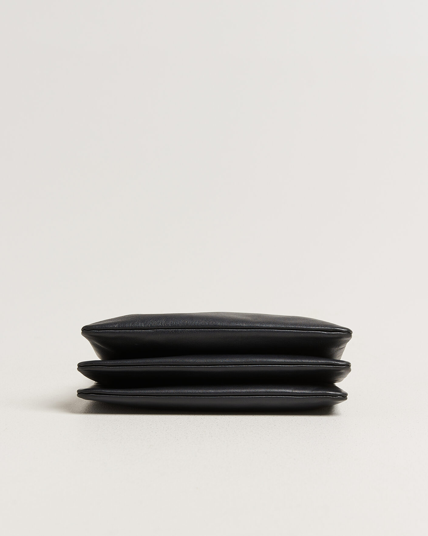 Hombres | Pre-Owned & Vintage Bags | Celine Pre-Owned | Trio Bag Medium Leather Black