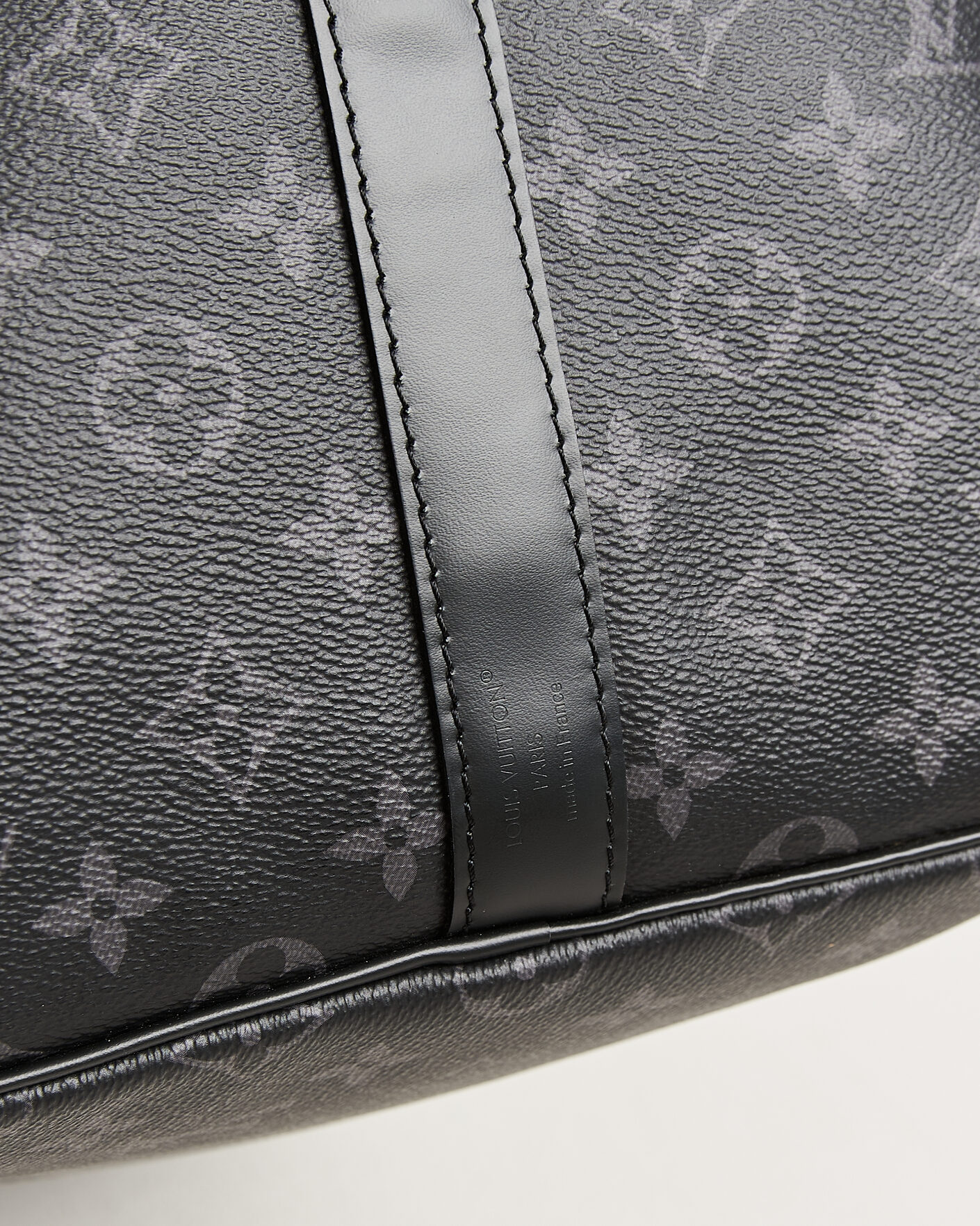 Hombres | Pre-Owned & Vintage Bags | Louis Vuitton Pre-Owned | Keepall 55 Bandoulière Monogram Eclipse
