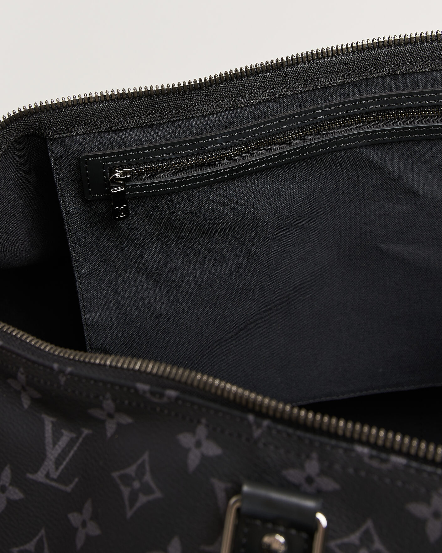 Hombres | Pre-Owned & Vintage Bags | Louis Vuitton Pre-Owned | Keepall 55 Bandoulière Monogram Eclipse