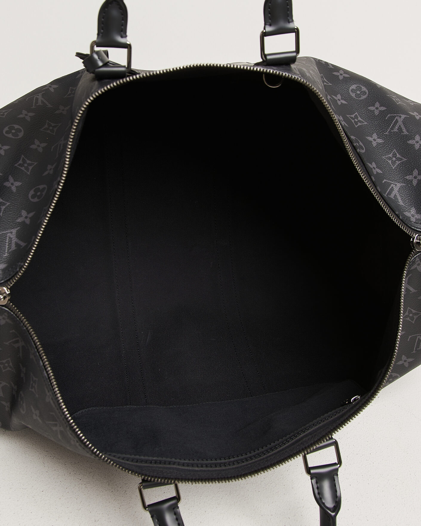 Hombres | Pre-Owned & Vintage Bags | Louis Vuitton Pre-Owned | Keepall 55 Bandoulière Monogram Eclipse