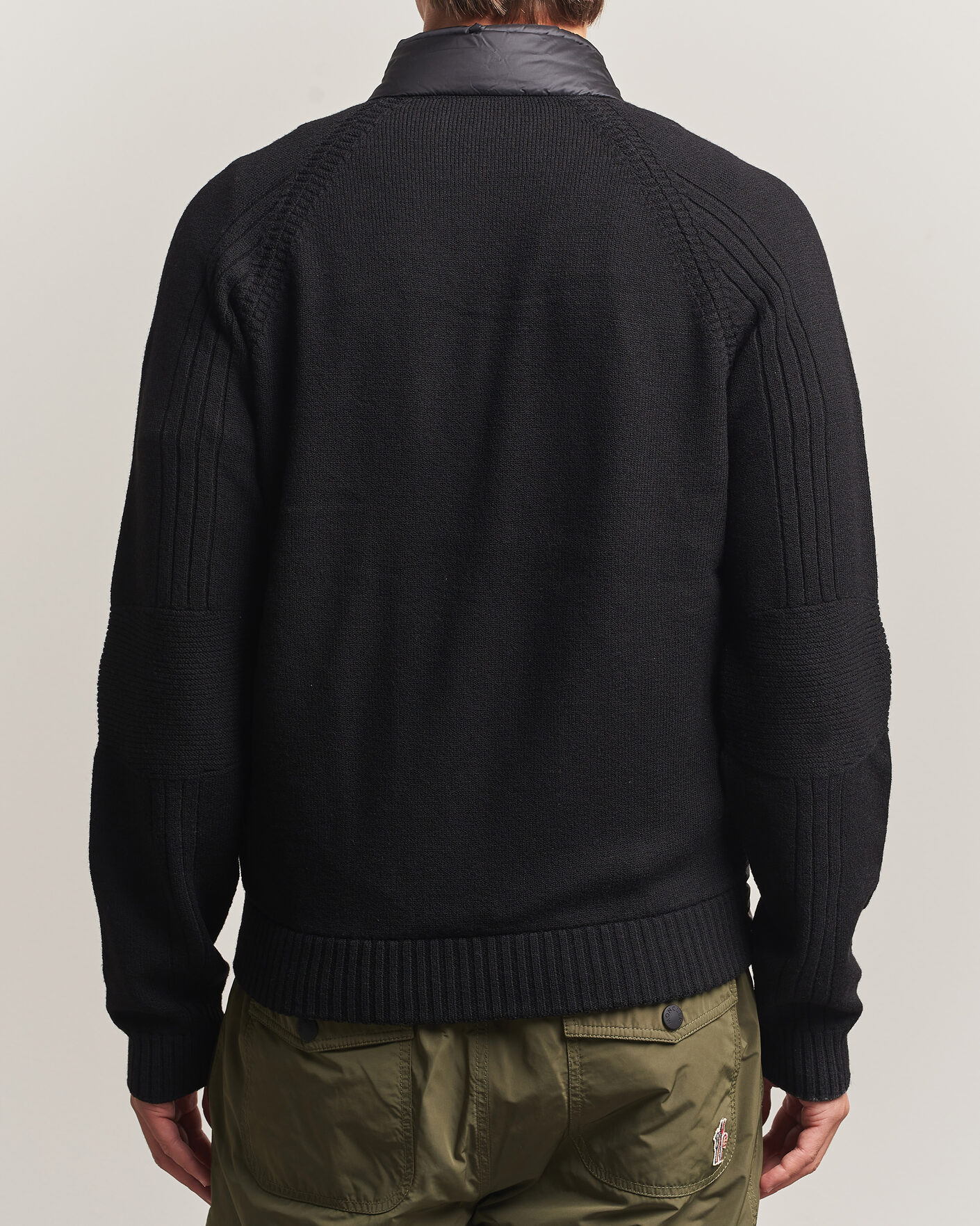 Hombres | Abrigos y chaquetas | Moncler Grenoble | Padded Hybrid Cardigan Black