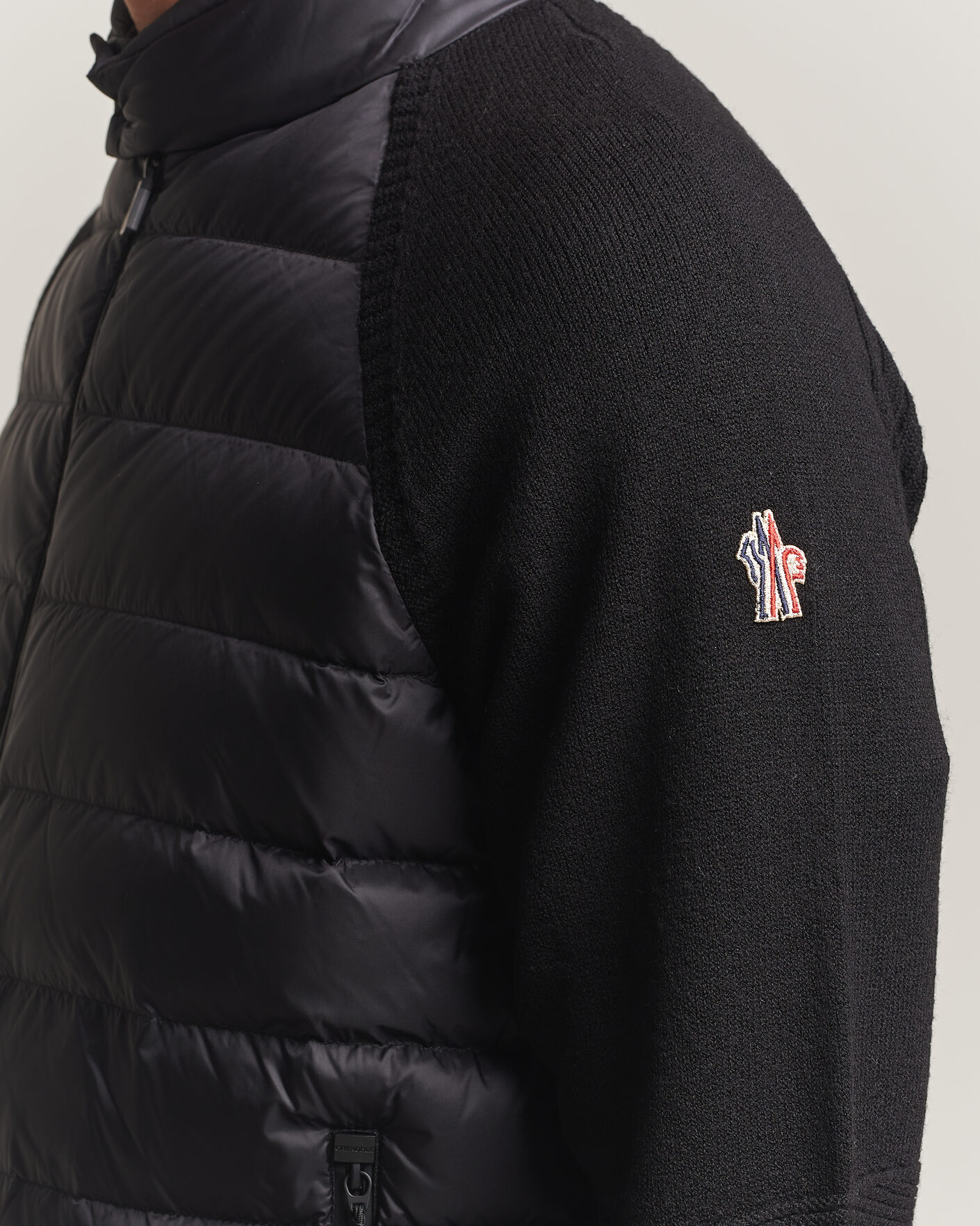 Hombres | Abrigos y chaquetas | Moncler Grenoble | Padded Hybrid Cardigan Black