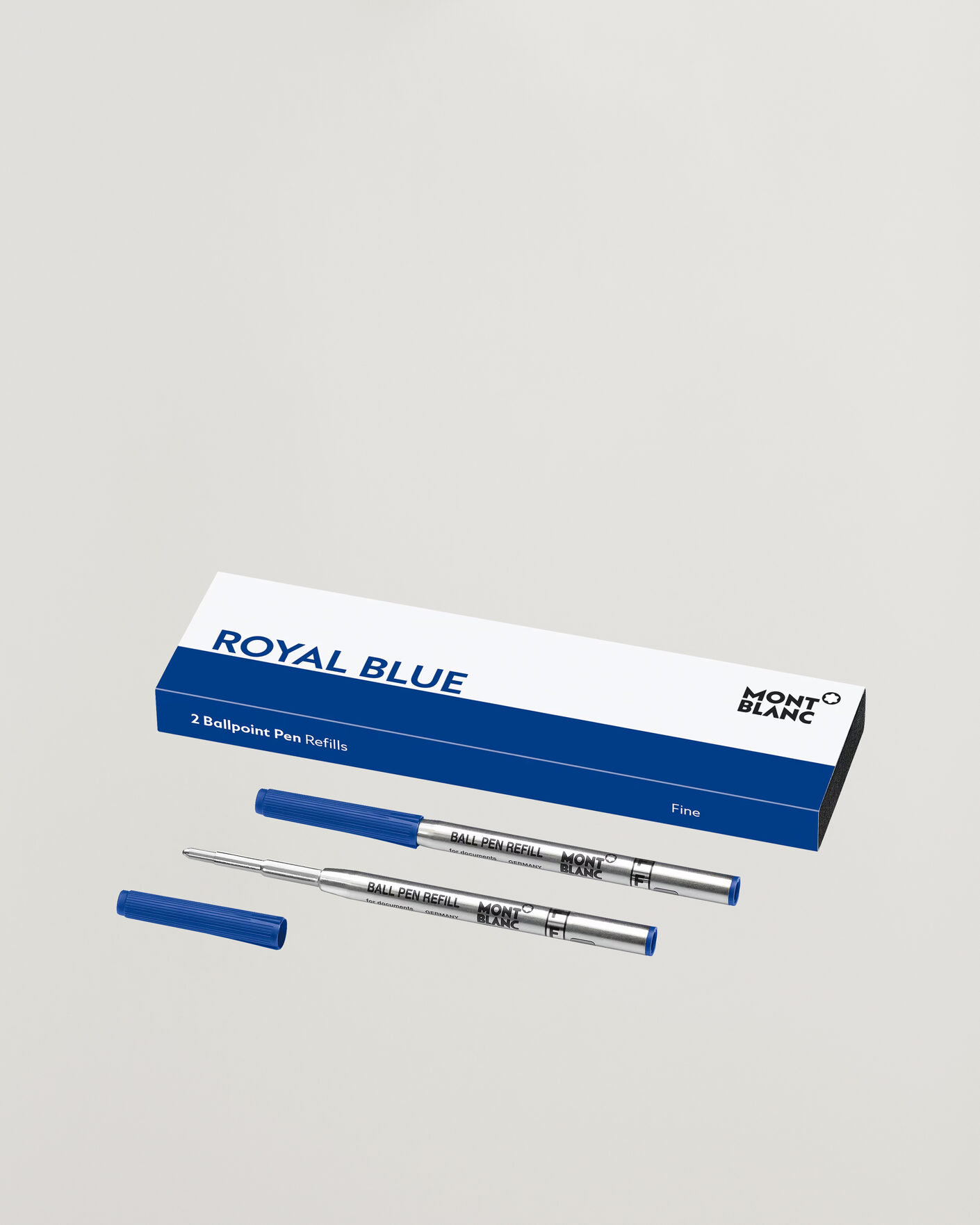 Hombres | Bolígrafos | Montblanc | 2 Ballpoint Pen Refill Fine Royal Blue