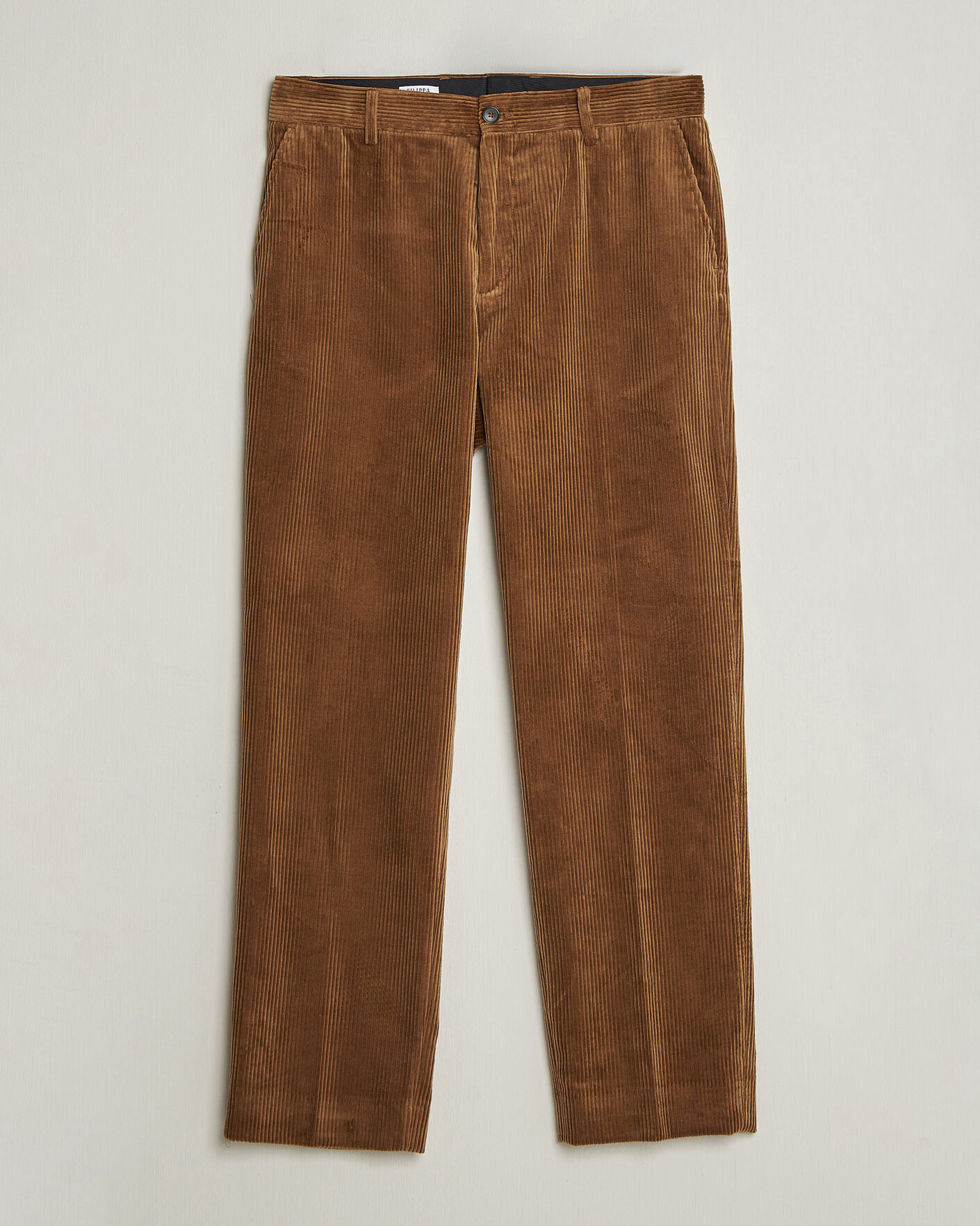 Hombres | Pantalones | Filippa K | Julian Corduroy Chino Trousers Tobacco