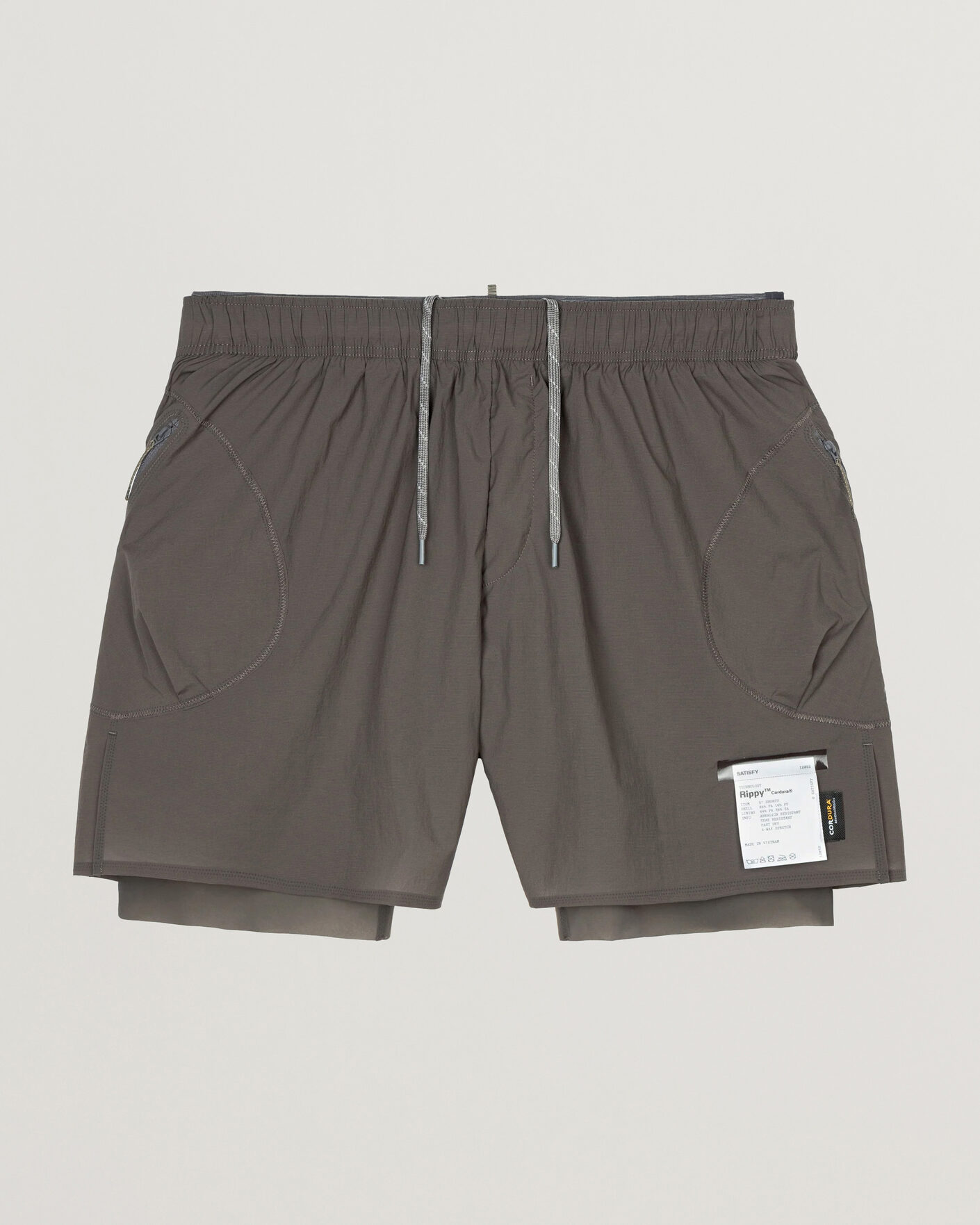 Hombres | Pantalones cortos | Satisfy | Rippy Cordura 5 Inch Shorts Subterranean