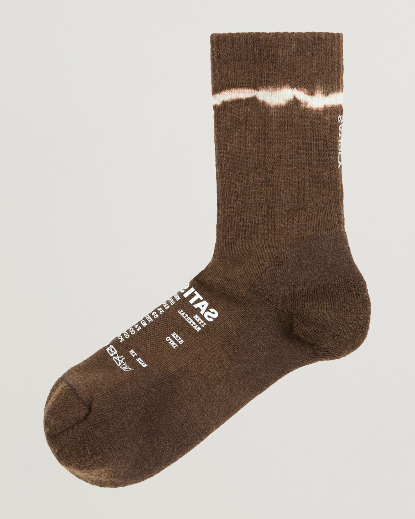 Hombres | Ropa interior y calcetines | Satisfy | Merino Nylon Tube Socks Tie Dye Rocky Road