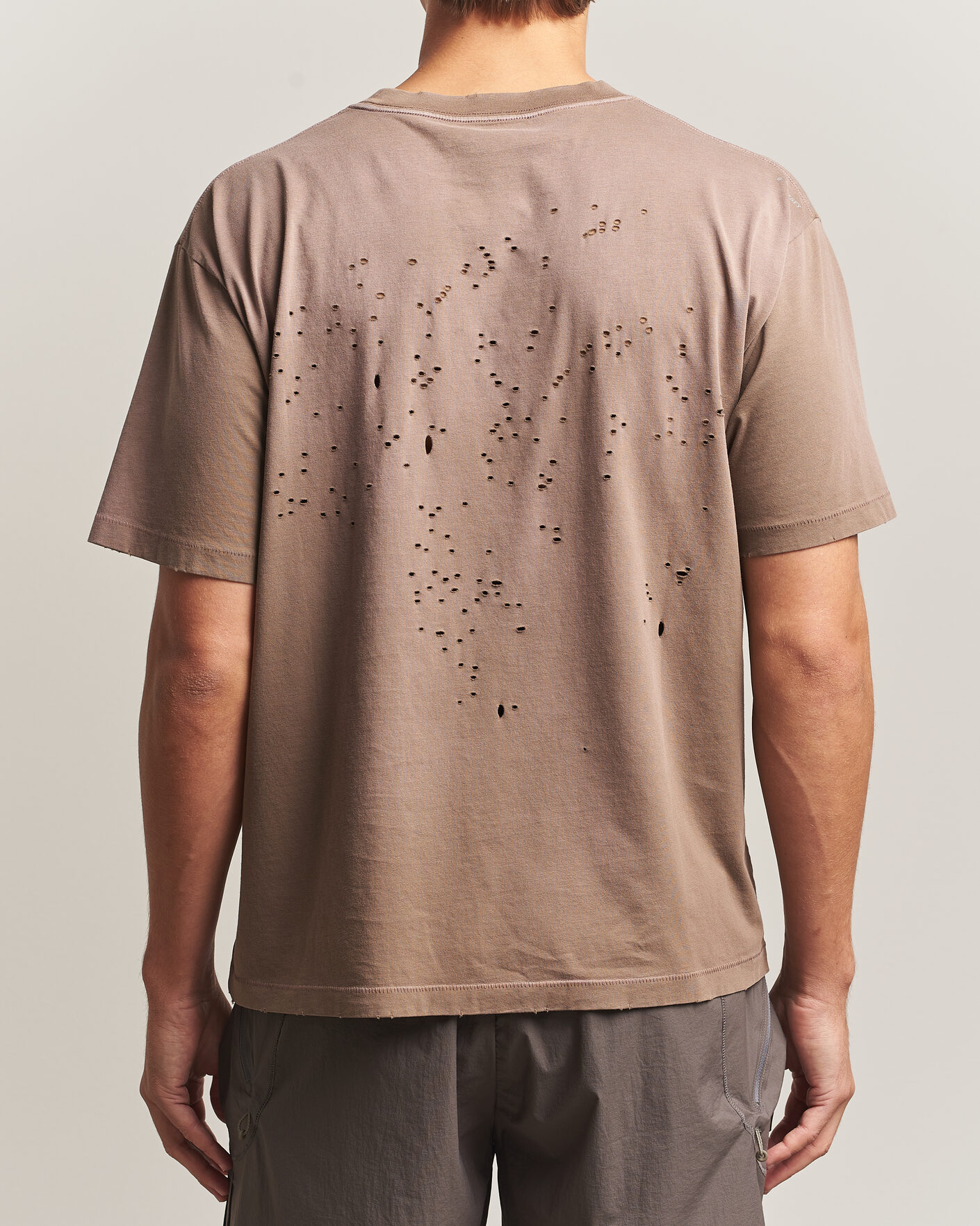 Hombres | Camisetas | Satisfy | MothTech T-Shirt Sun Bleached Rain Drum