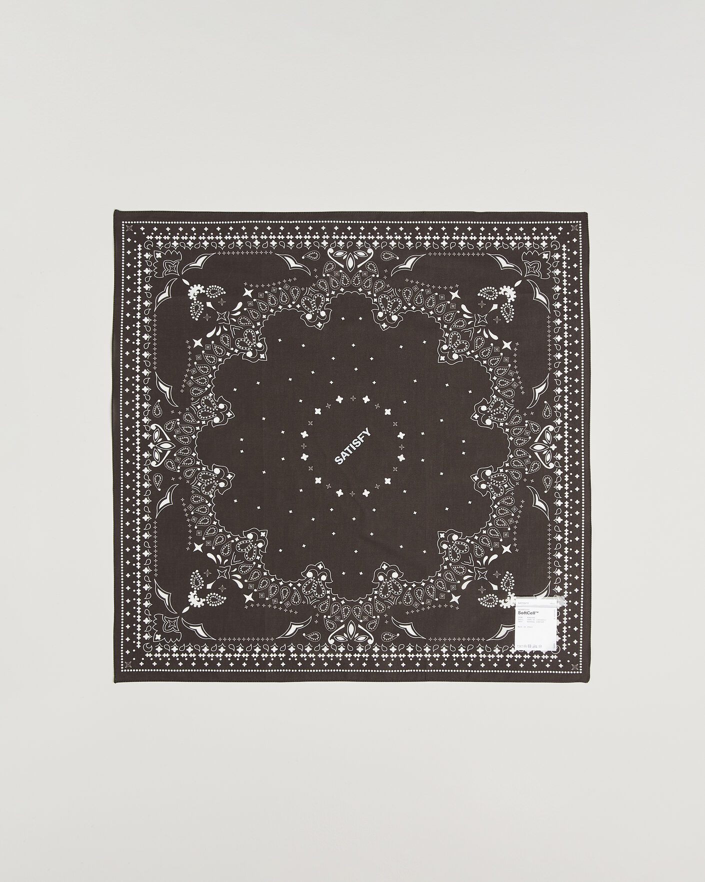 Hombres | Bufandas elegantes | Satisfy | SoftCell Bandana Sun Bleached Rain Drum