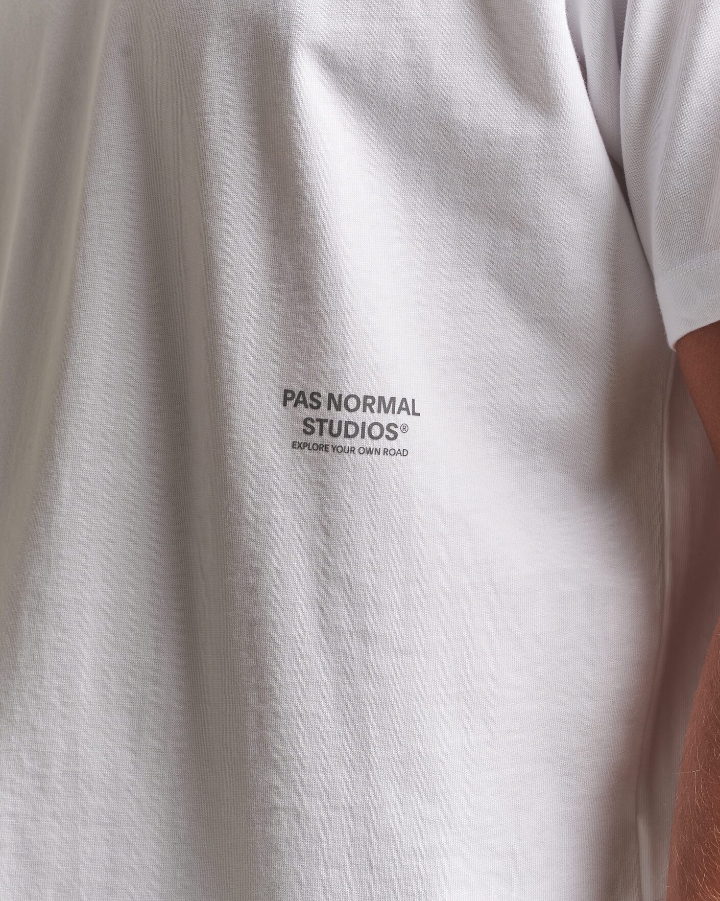 Hombres | Camisetas | Pas Normal Studios | Off-Race Graphic T-Shirt White