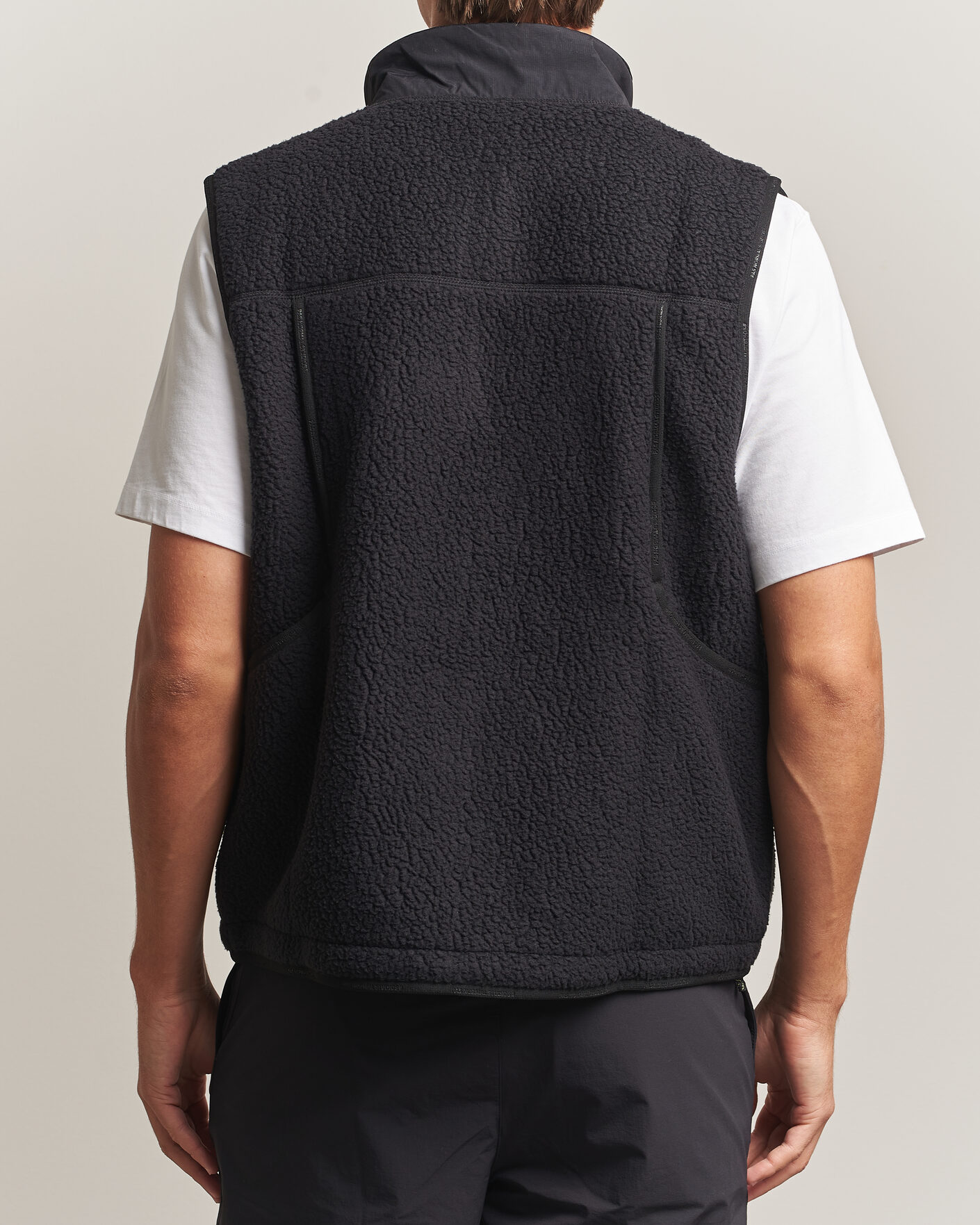 Hombres | Jerséis y prendas de punto | Pas Normal Studios | Off-Race Pile Fleece Black