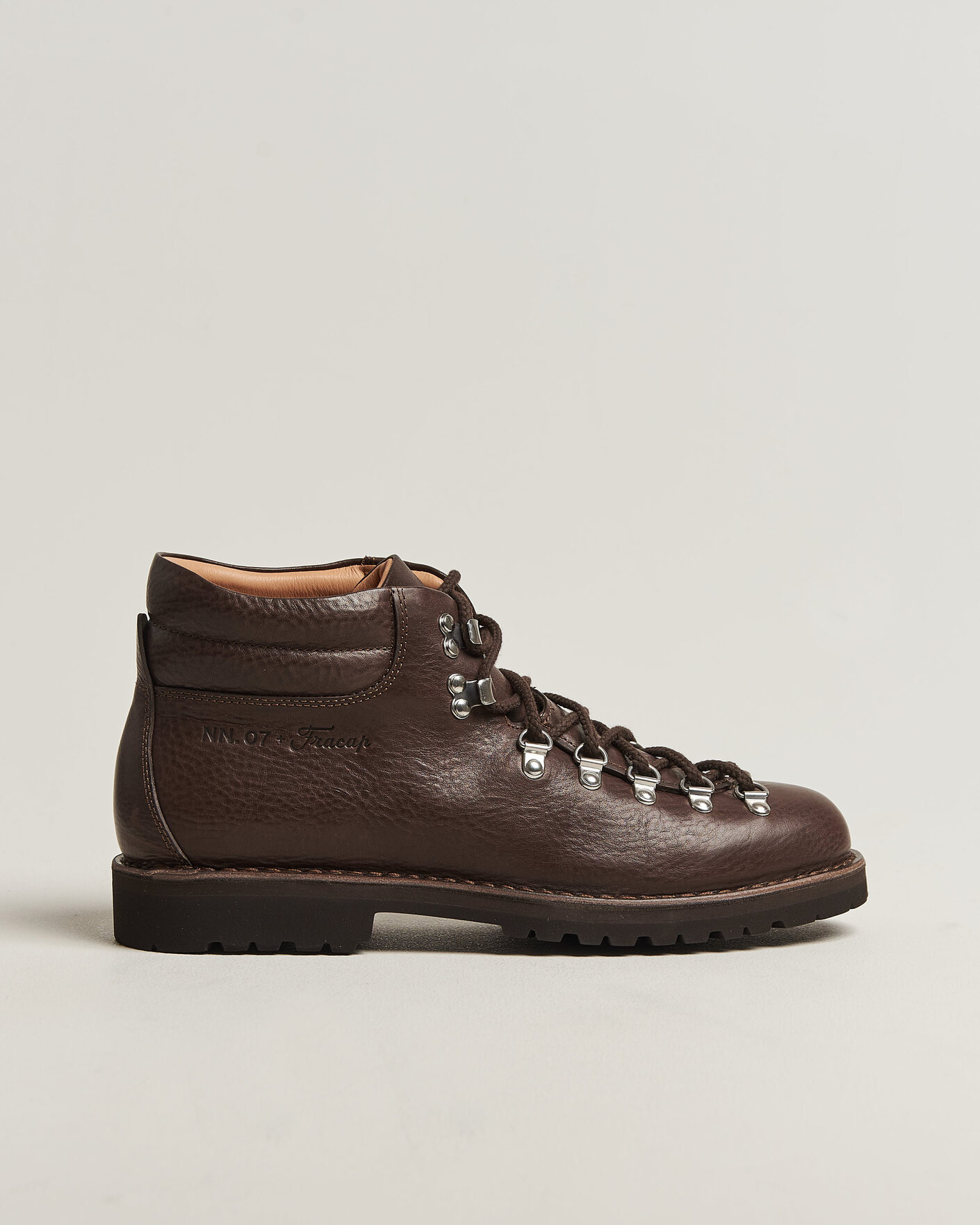 Hombres | Botas | NN07 | Fracap M127 Grained Leather Boot Dark Brown