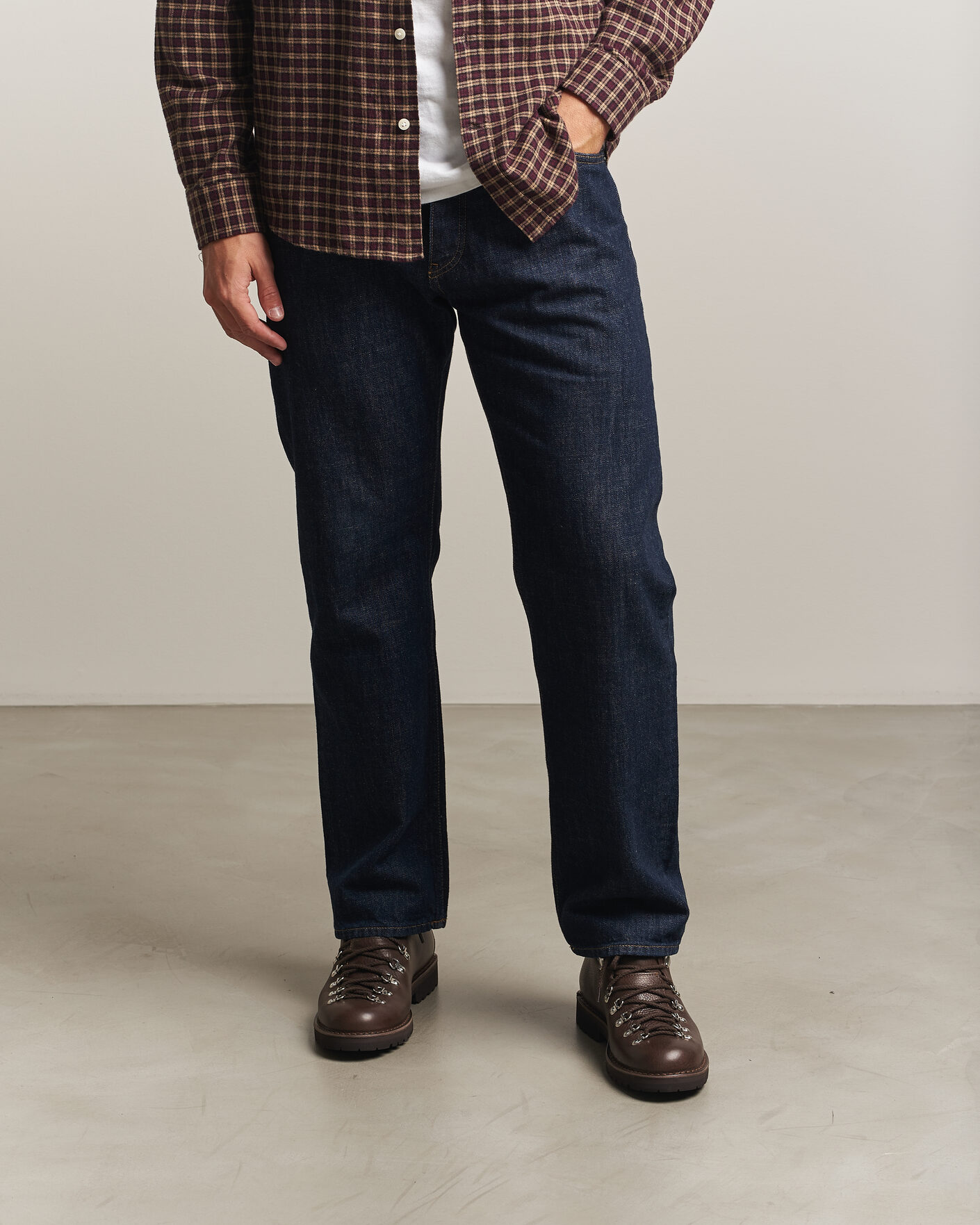 Hombres | Botas | NN07 | Fracap M127 Grained Leather Boot Dark Brown