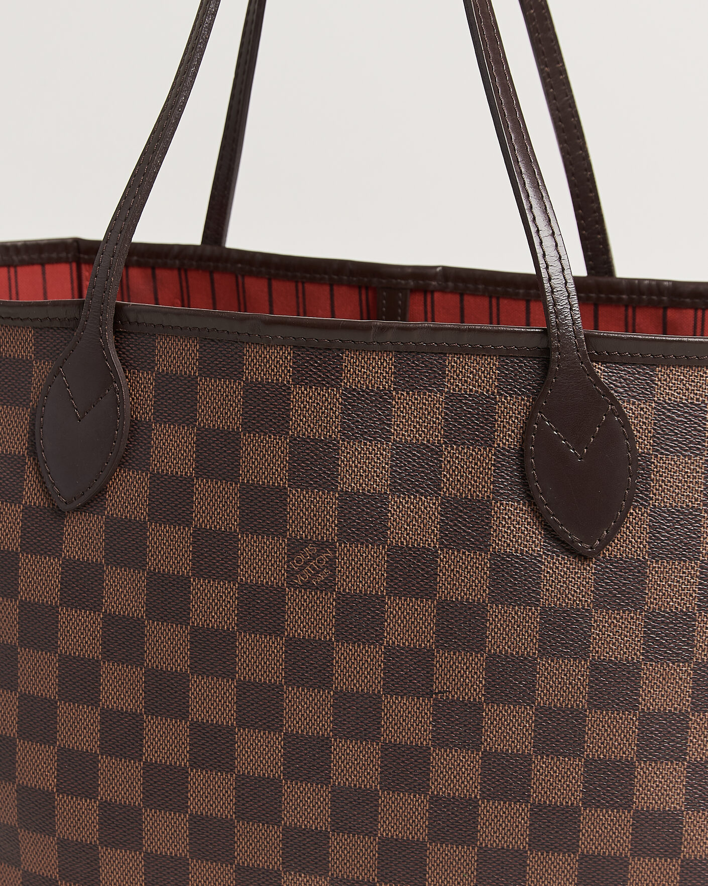 Hombres | Pre-Owned & Vintage Bags | Louis Vuitton Pre-Owned | Neverfull MM Damier Ebene