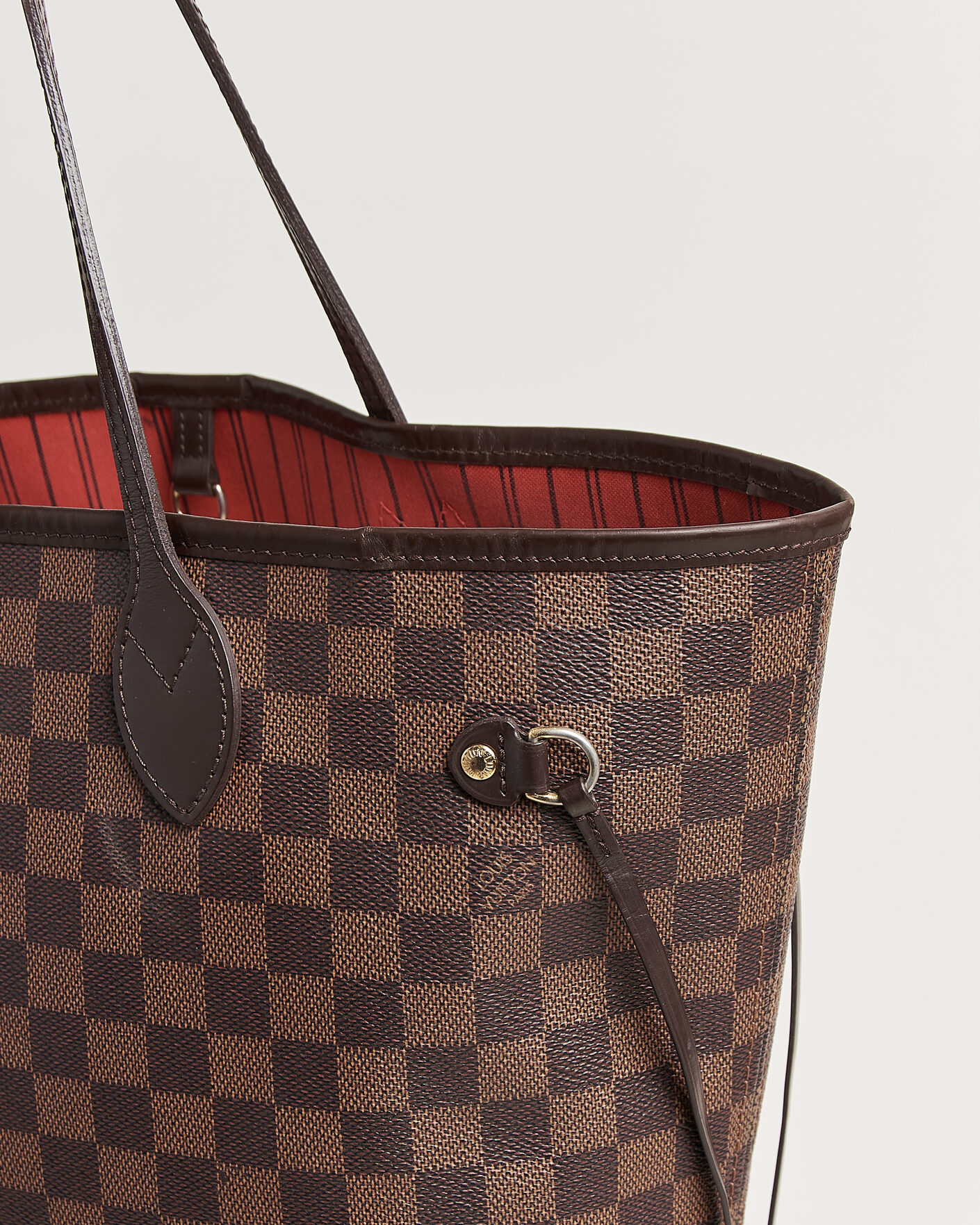 Hombres | Pre-Owned & Vintage Bags | Louis Vuitton Pre-Owned | Neverfull MM Damier Ebene