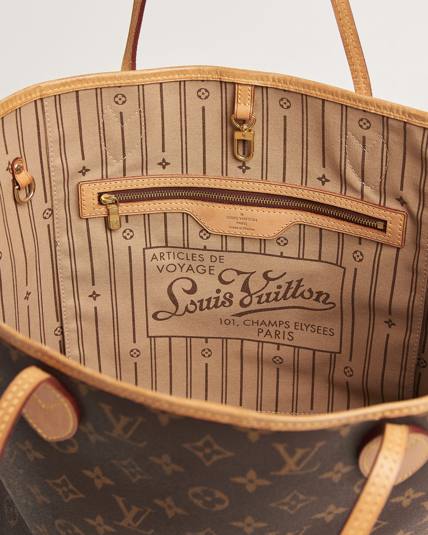 Hombres | Pre-Owned & Vintage Bags | Louis Vuitton Pre-Owned | Neverfull MM Monogram