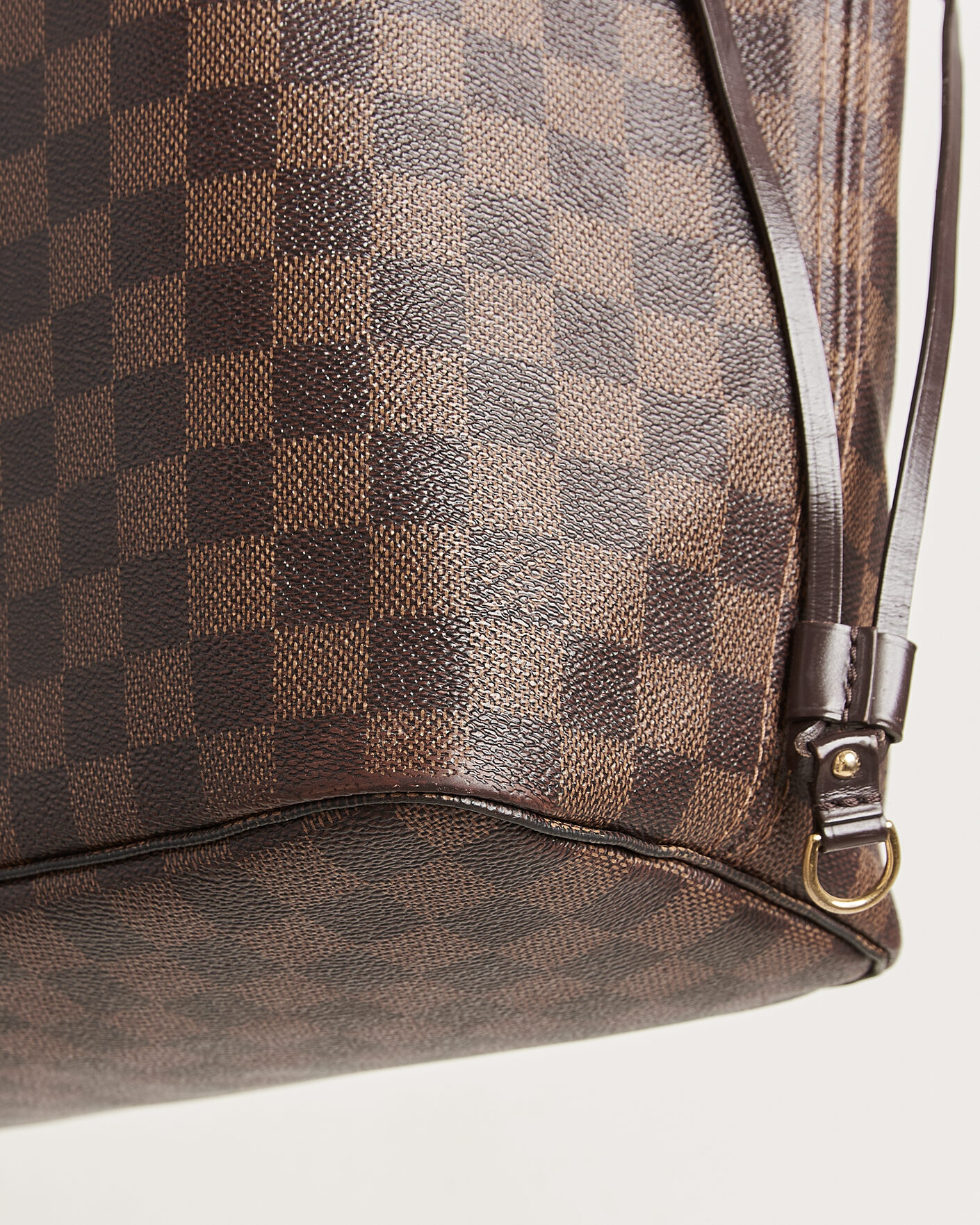 Hombres | Pre-Owned & Vintage Bags | Louis Vuitton Pre-Owned | Neverfull MM Damier Ebene