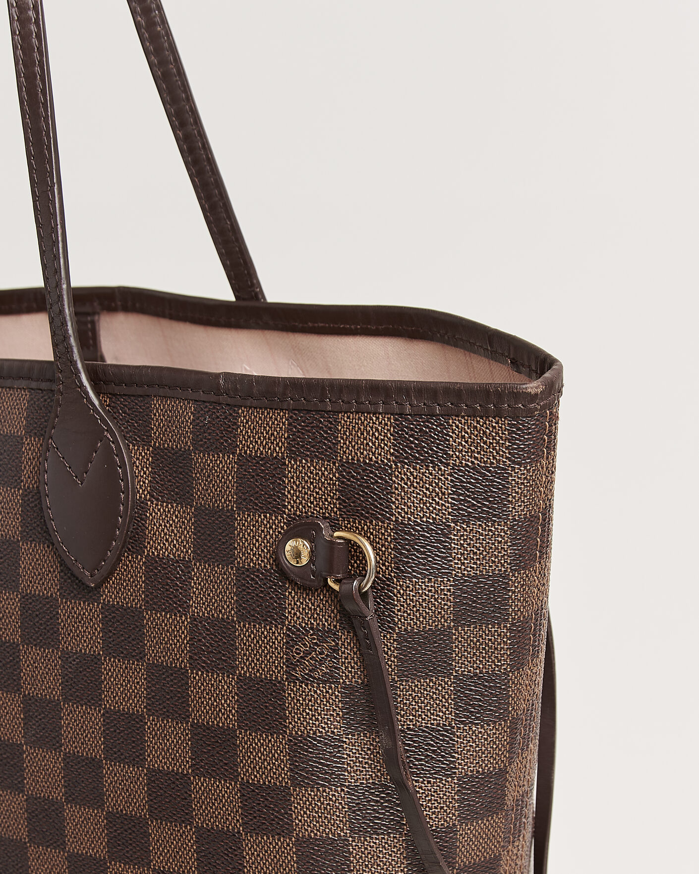 Hombres | Pre-Owned & Vintage Bags | Louis Vuitton Pre-Owned | Neverfull MM Damier Ebene