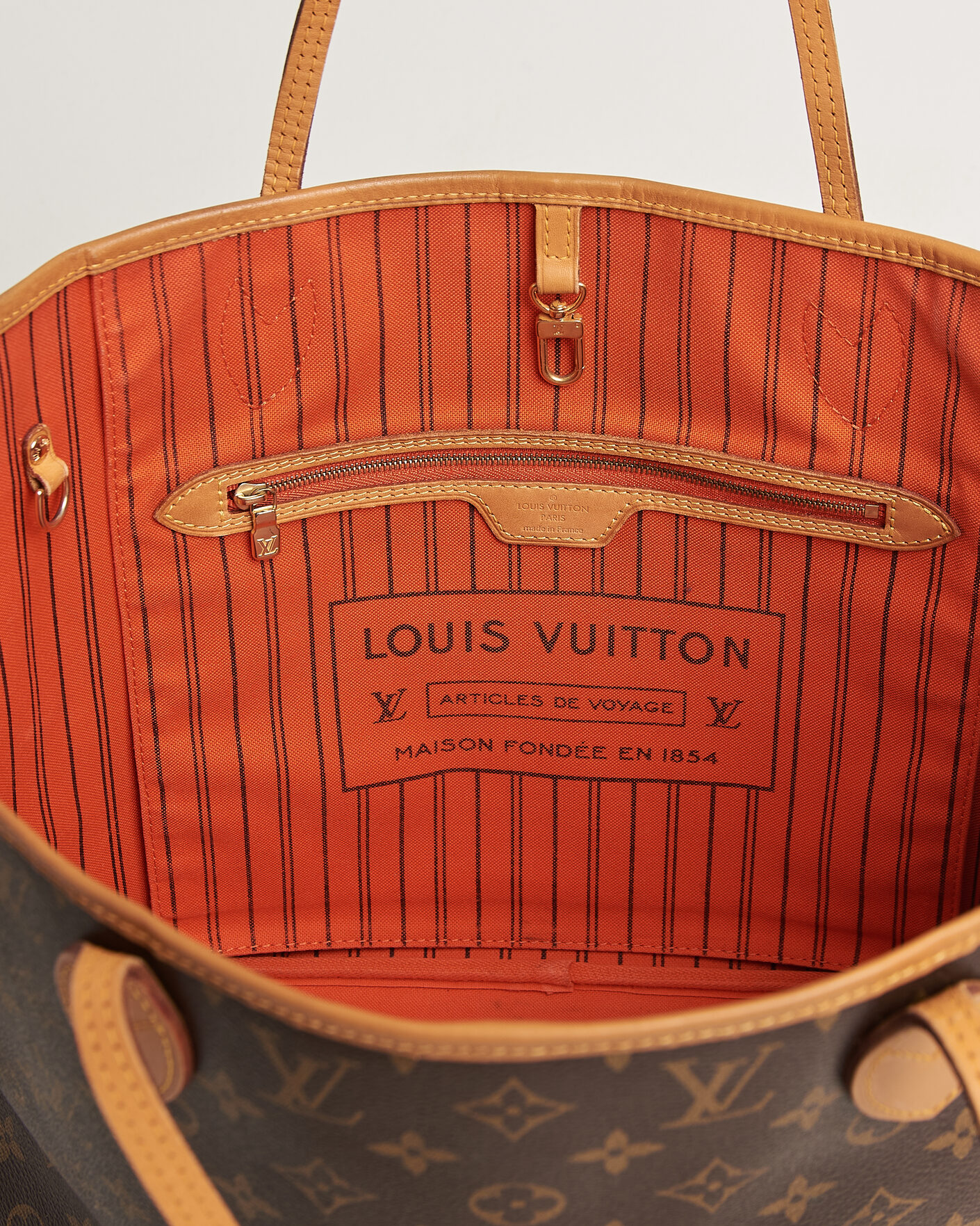 Hombres | Pre-Owned & Vintage Bags | Louis Vuitton Pre-Owned | Neverfull MM Monogram
