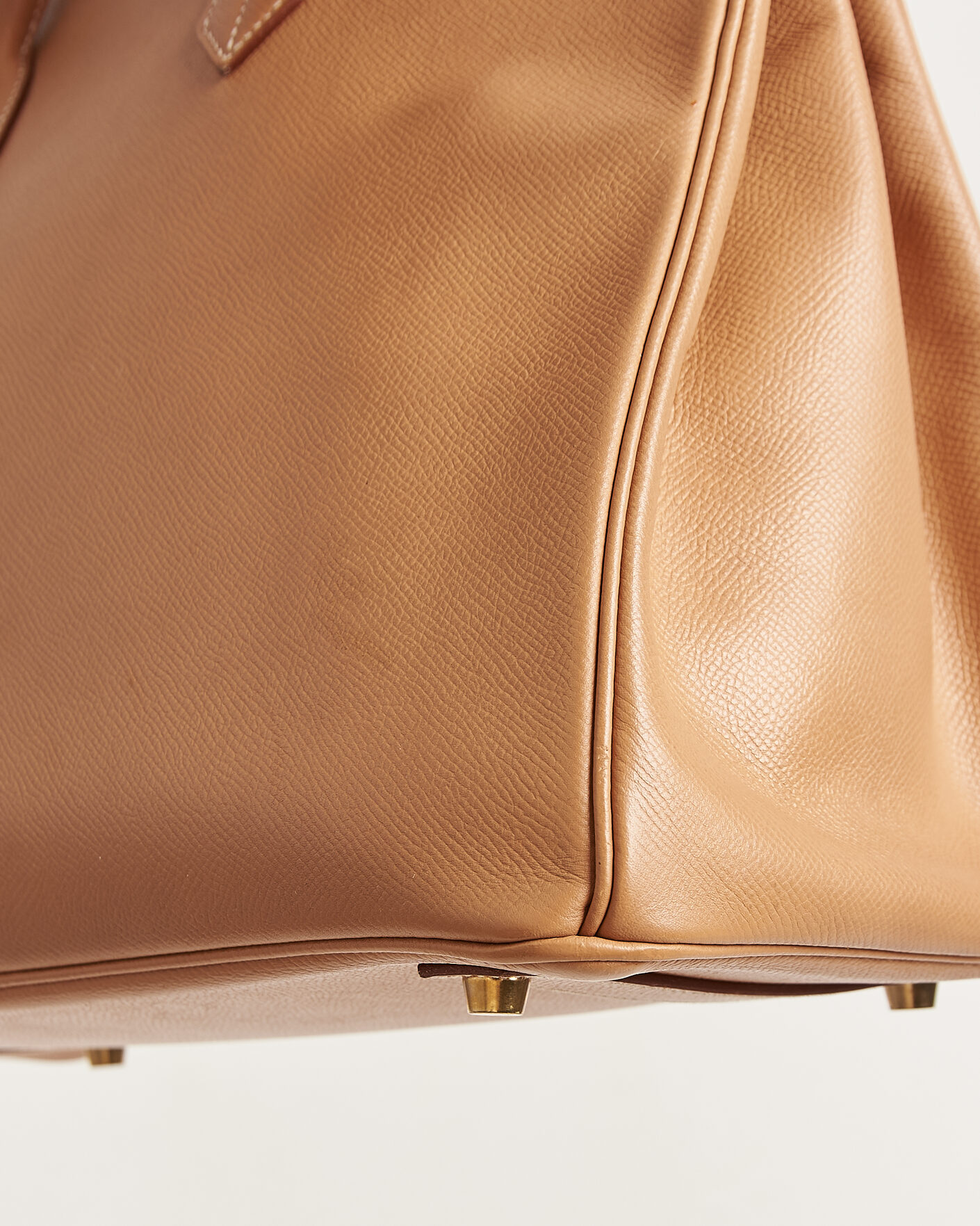 Hombres | Pre-Owned & Vintage Bags | Hermès Pre-Owned | Birkin 35 Courchevel Gold