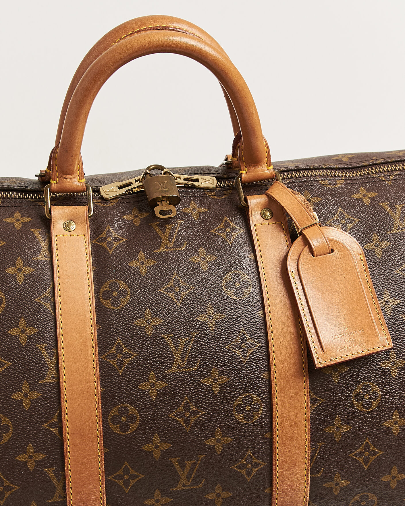 Hombres | Pre-Owned & Vintage Bags | Louis Vuitton Pre-Owned | Keepall Bandouliére 55 Monogram