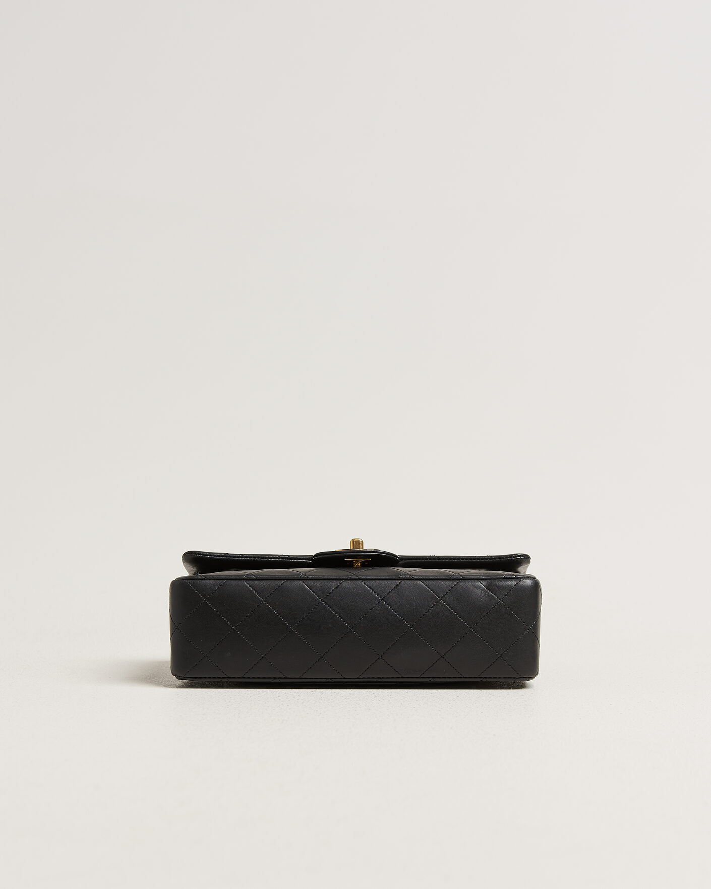 Hombres | Pre-Owned & Vintage Bags | Chanel Pre-Owned | Classic Small Double Flap Bag Lambskin Black