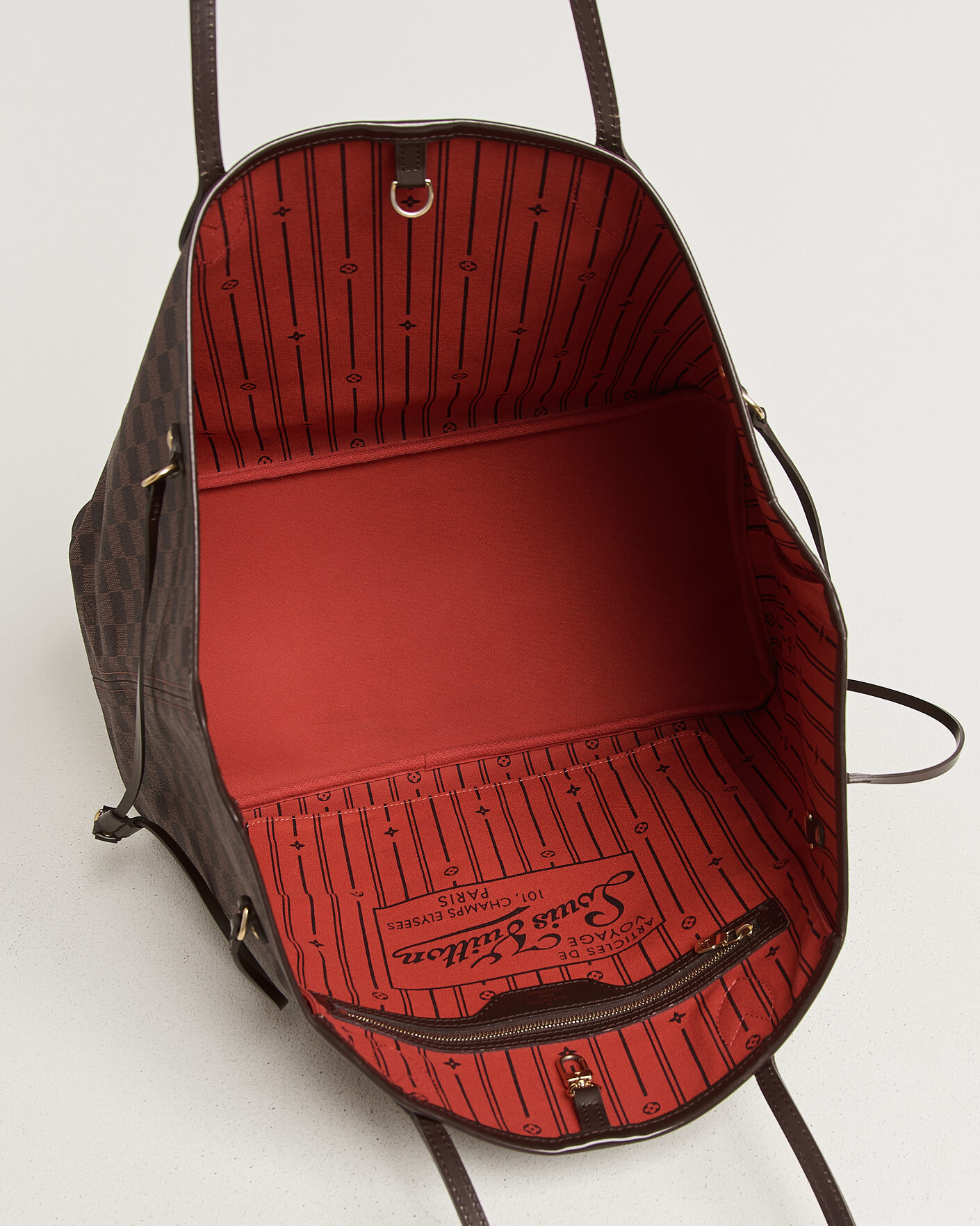 Hombres | Pre-Owned & Vintage Bags | Louis Vuitton Pre-Owned | Neverfull GM Damier Ebene