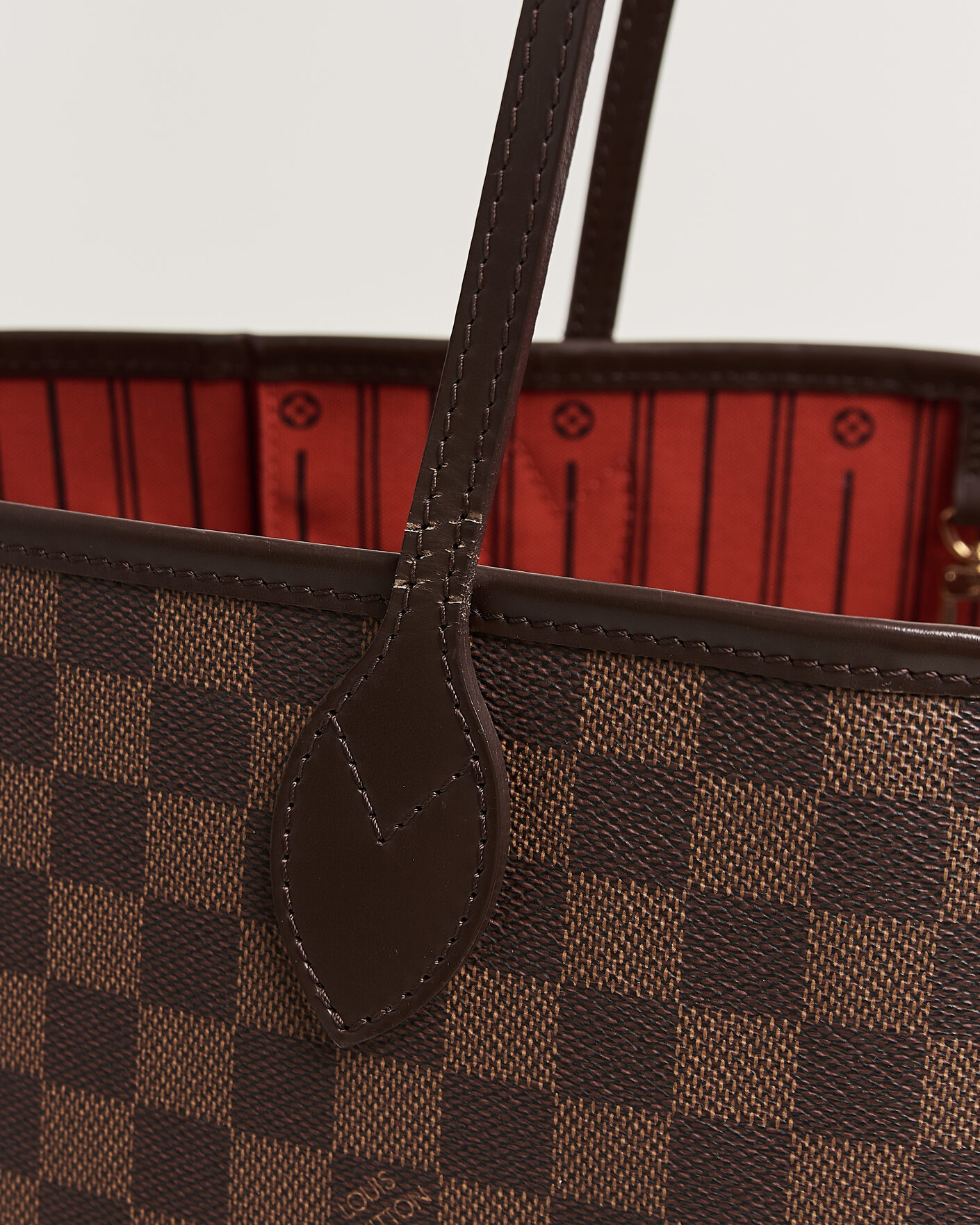 Hombres | Pre-Owned & Vintage Bags | Louis Vuitton Pre-Owned | Neverfull GM Damier Ebene