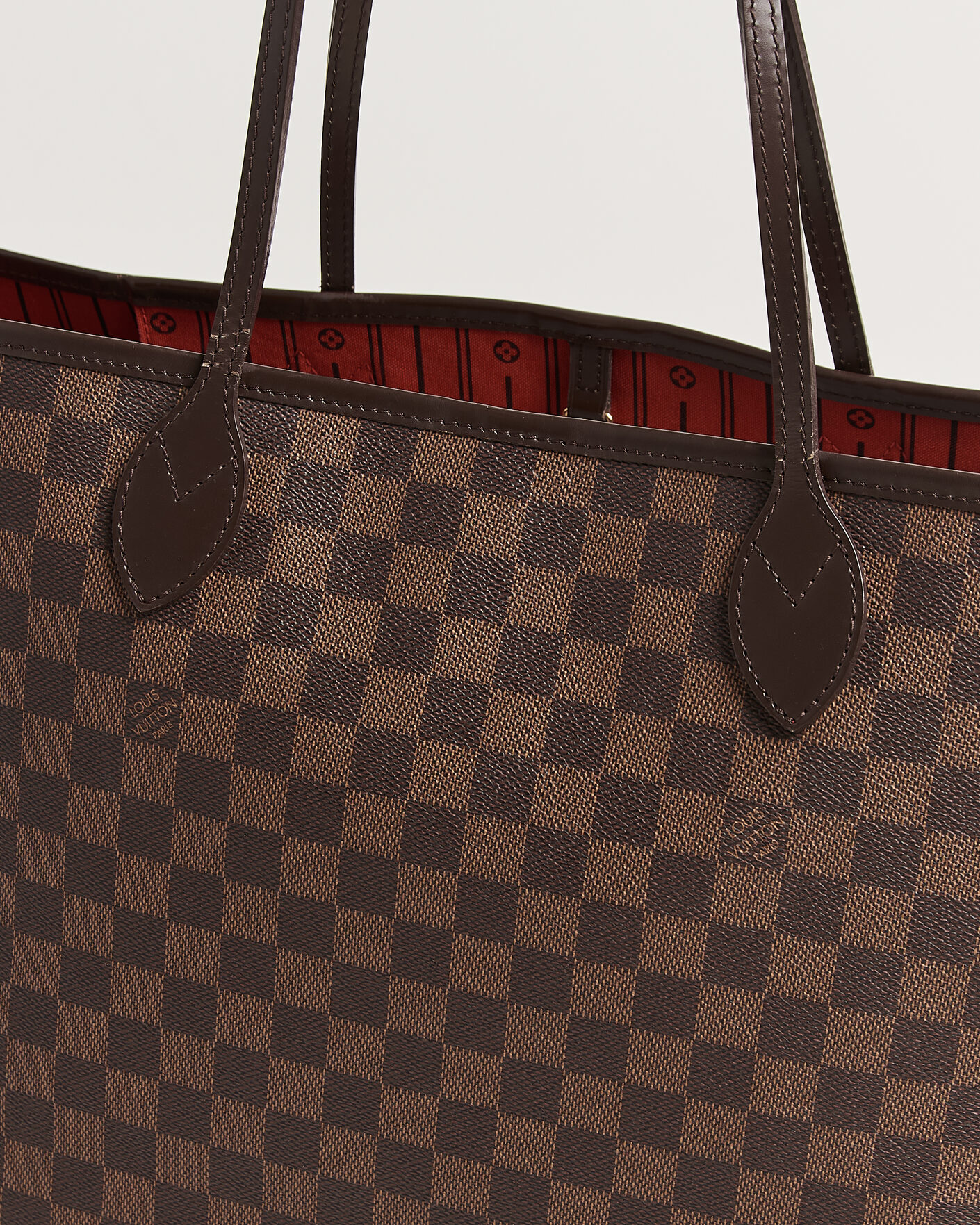 Hombres | Pre-Owned & Vintage Bags | Louis Vuitton Pre-Owned | Neverfull GM Damier Ebene